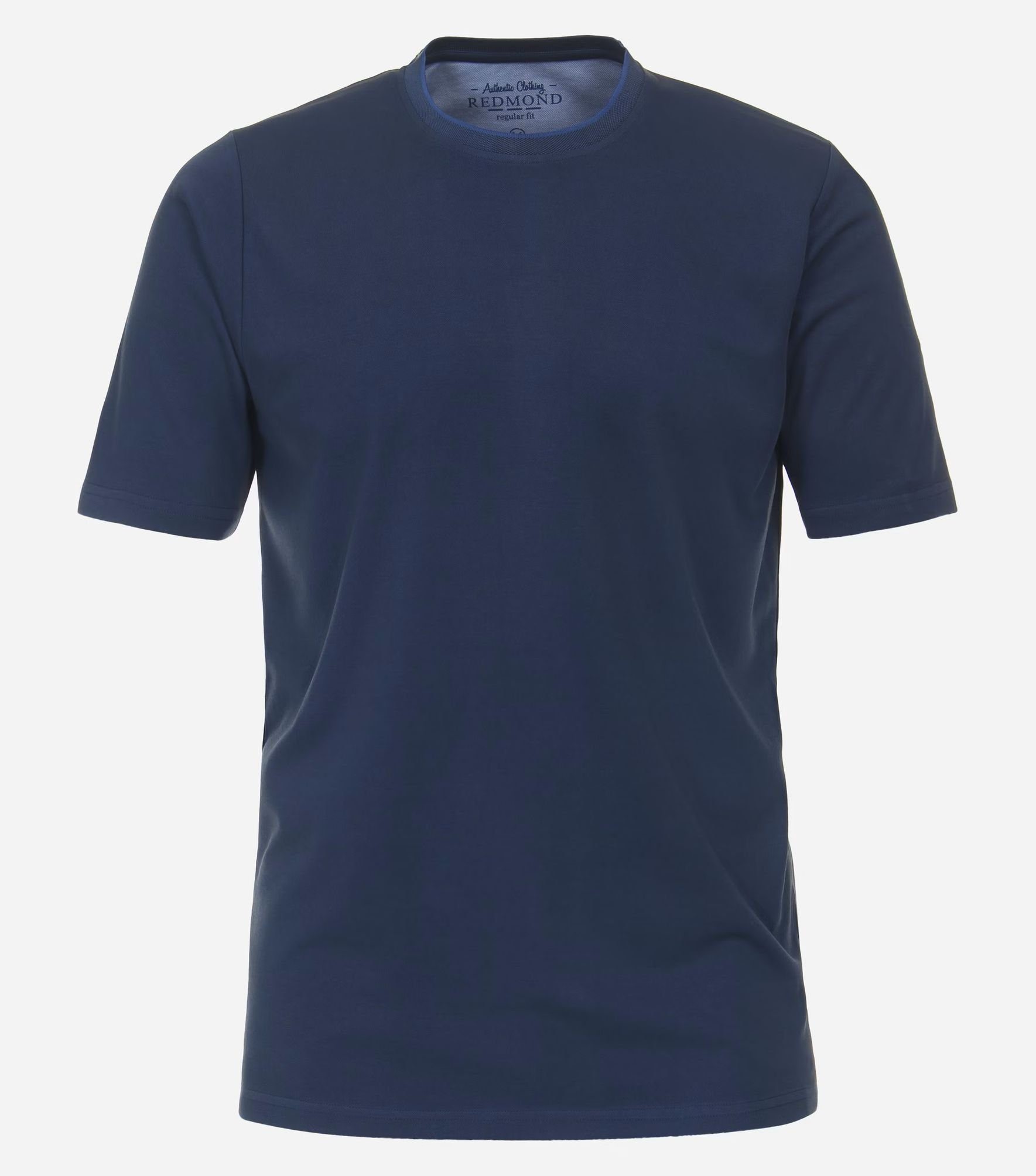 Redmond T-Shirt 231930650 pflegeleicht Blau(100) | Poloshirts