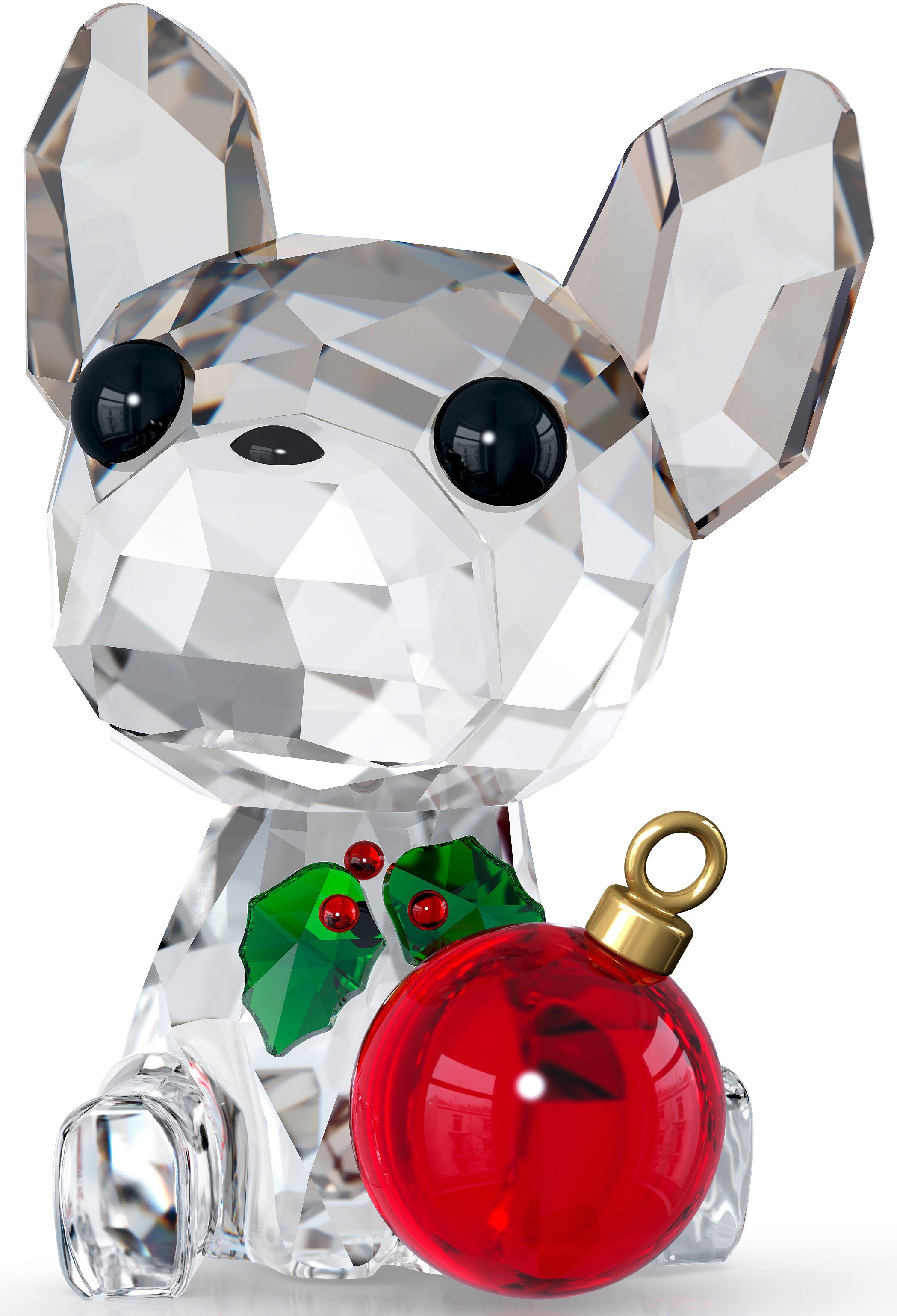 Swarovski Dekofigur Holiday Cheers Französische Bulldogge, 5625662 (1 St),  Swarovski® Kristall, Holiday Cheers Französische Bulldogge | Deko-Objekte