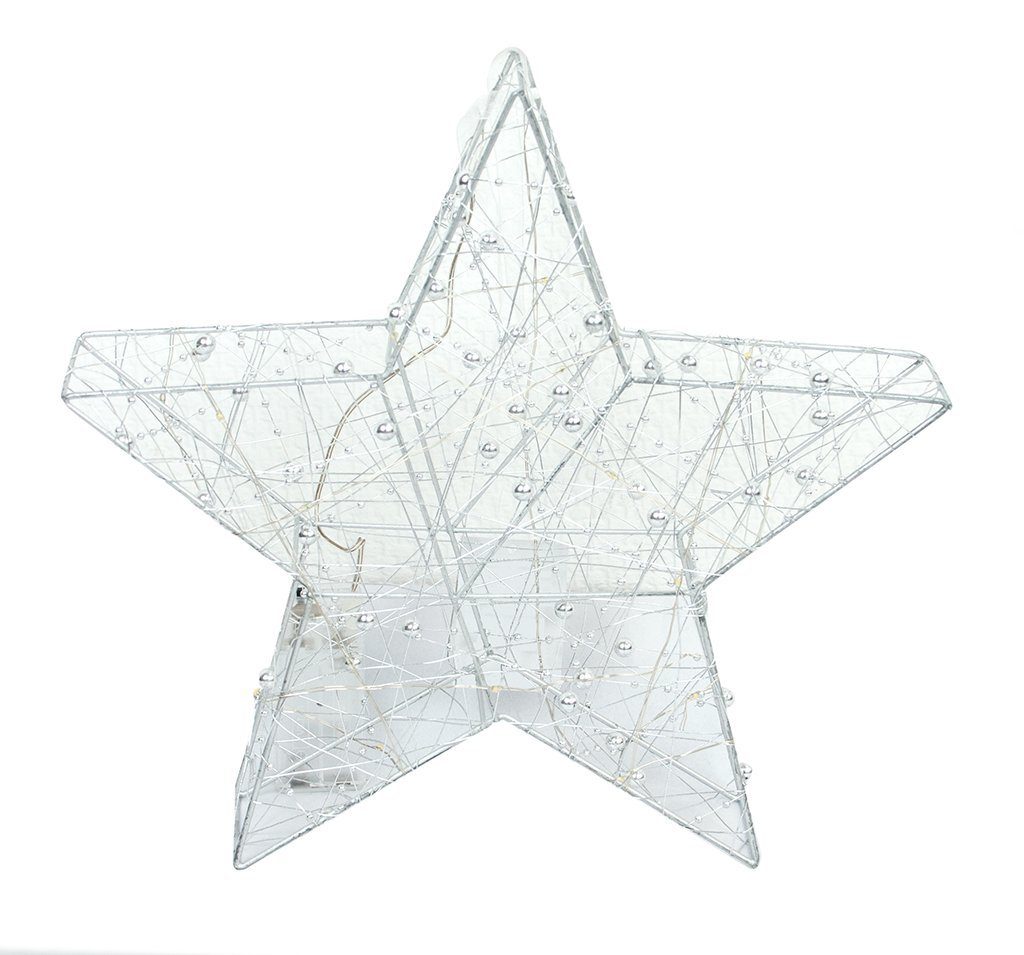 Gravidus LED Dekofigur 20 LED Weihnachtsstern Adventsstern Weihnachtsbeleuchtung