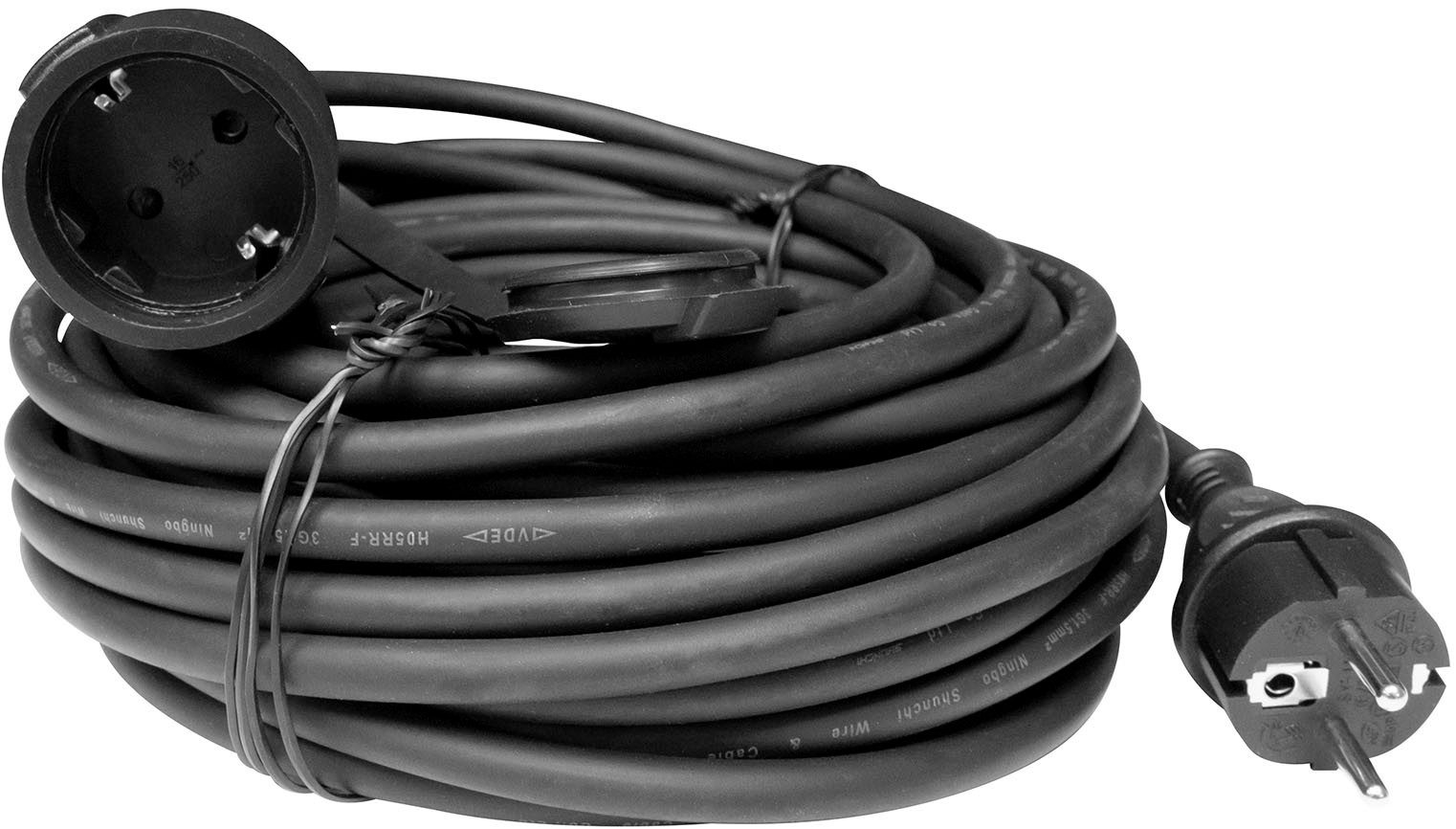 BM-Werkzeuge Verlängerungskabel, Typ F (Schuko), (1500 cm), Outdoor Qualität