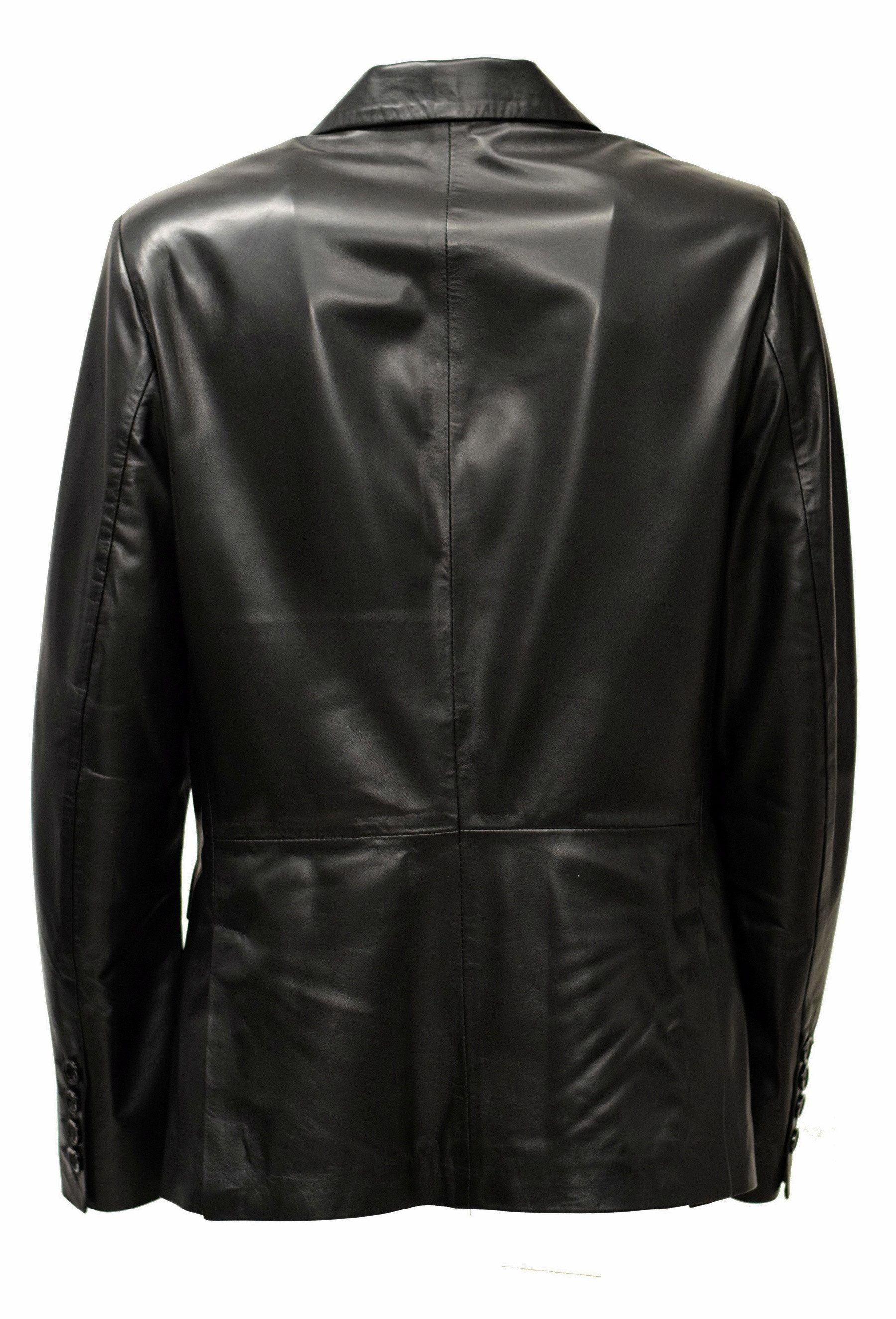 Zimmert Leather Ledersakko Boris Ledersakko Schwarz, Braun, Cognac