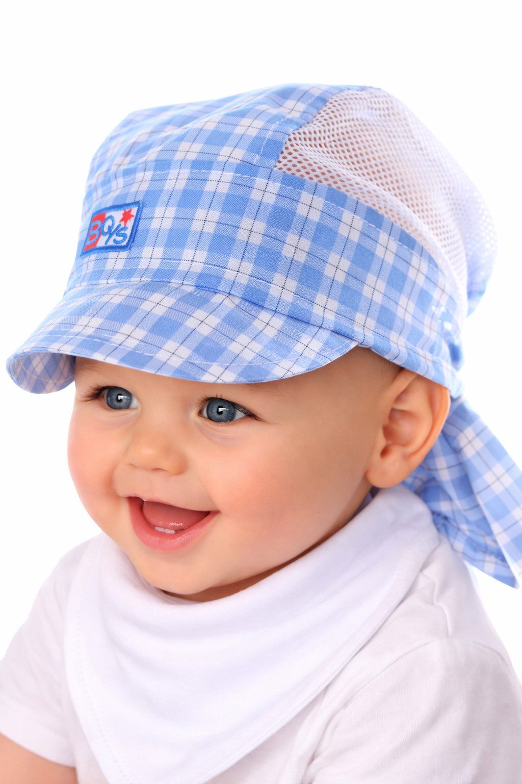 La Bortini Kopftuch Kopftuch Baby und Kindermütze Sommer Bandana Kopfbedeckung 40-52cm, (Sommermütze), sommermlich, weich, leicht