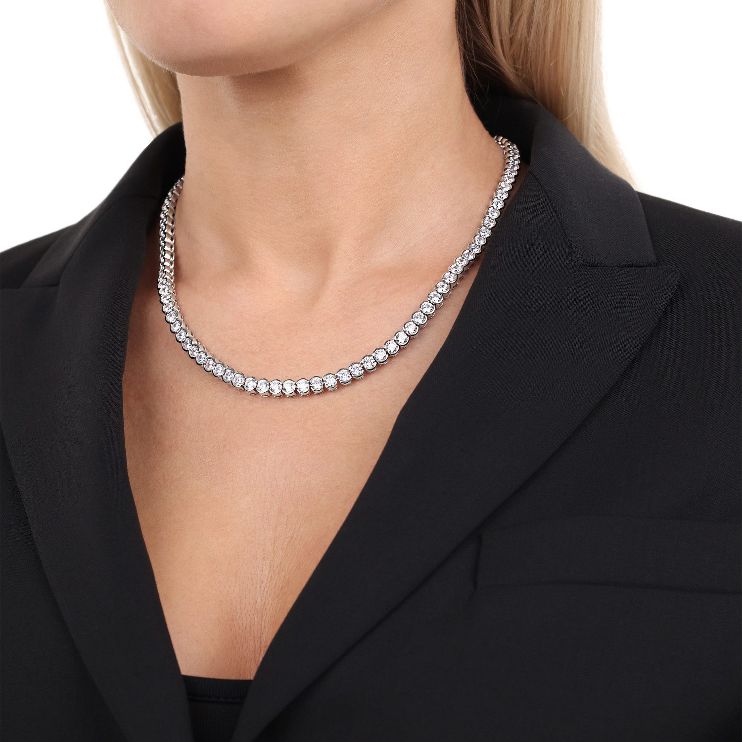 JOOP! Silberkette für Damen, 925 Sterli...