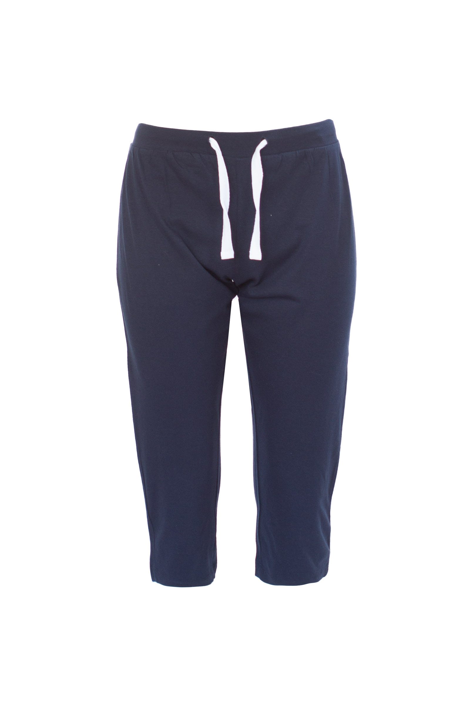 Era&Me Pyjama Era & Me Damen Pyjama Capri (2 tlg., Schlafanzughose + Schlafshirt) Reine Baumwolle – Bild 2 von 2