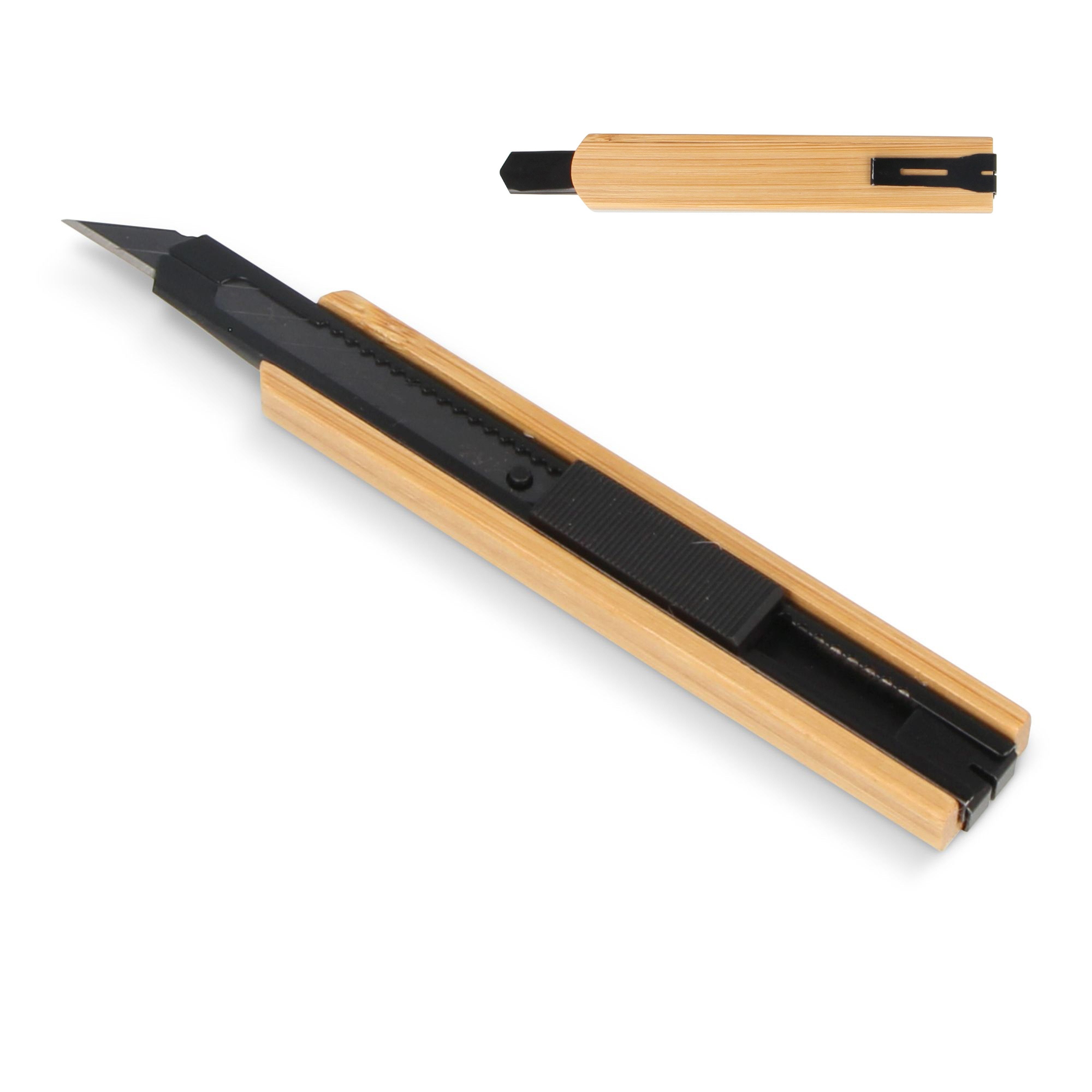 TOPPOINT Bastelscheren Hobby Bastelmesser / Cutter / aus Bambus