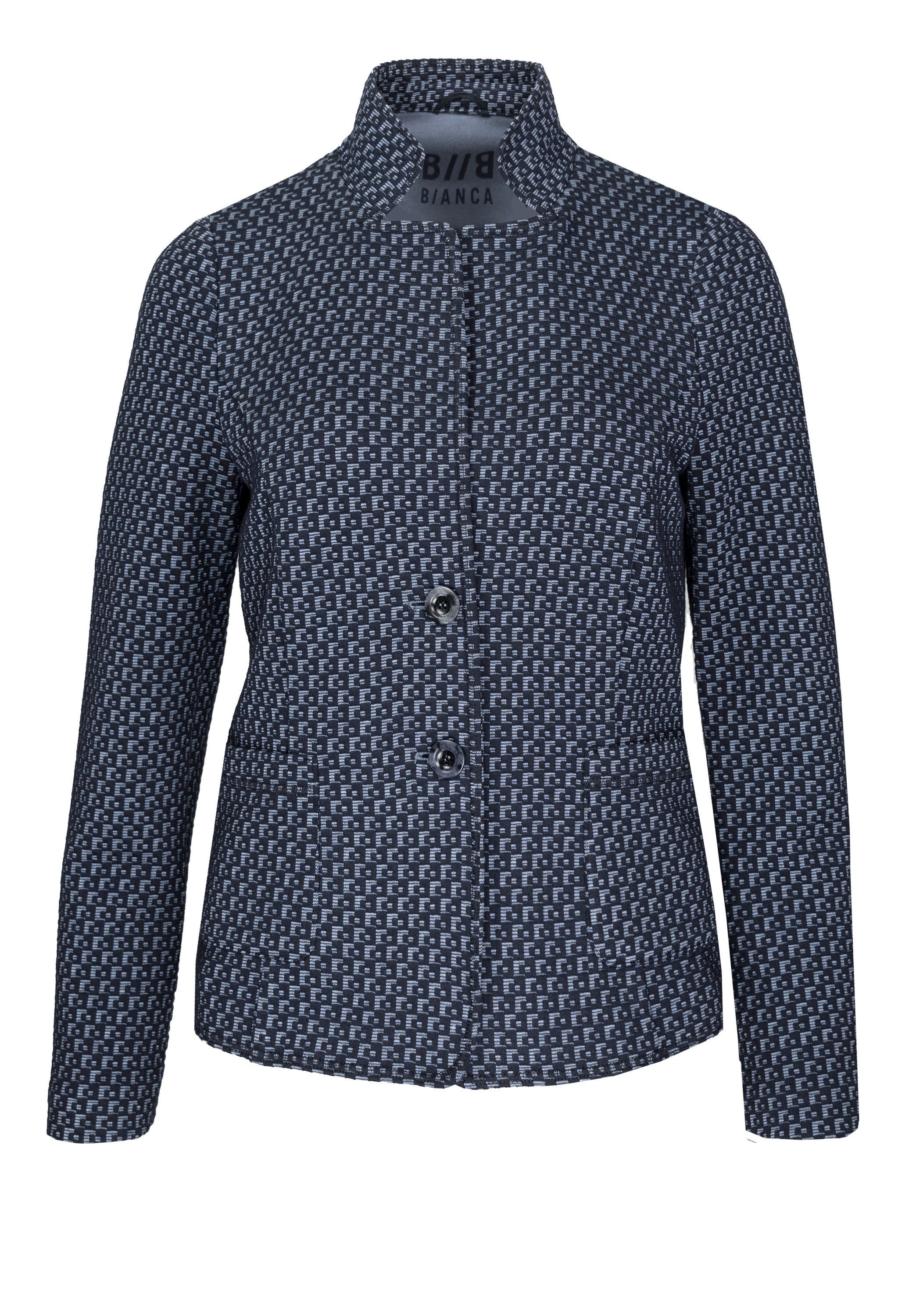 bianca Jerseyblazer JOALINA in gemusterter Webstruktur günstig online kaufen