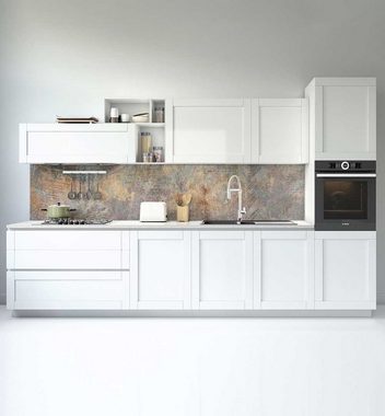 MyMaxxi Dekorationsfolie Küchenrückwand Abstrakter abgenutzter Beton selbstklebend