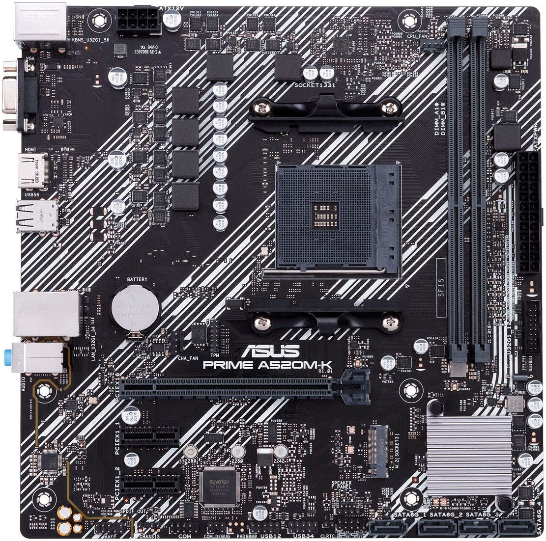 Asus PRIME A520M-K Mainboard