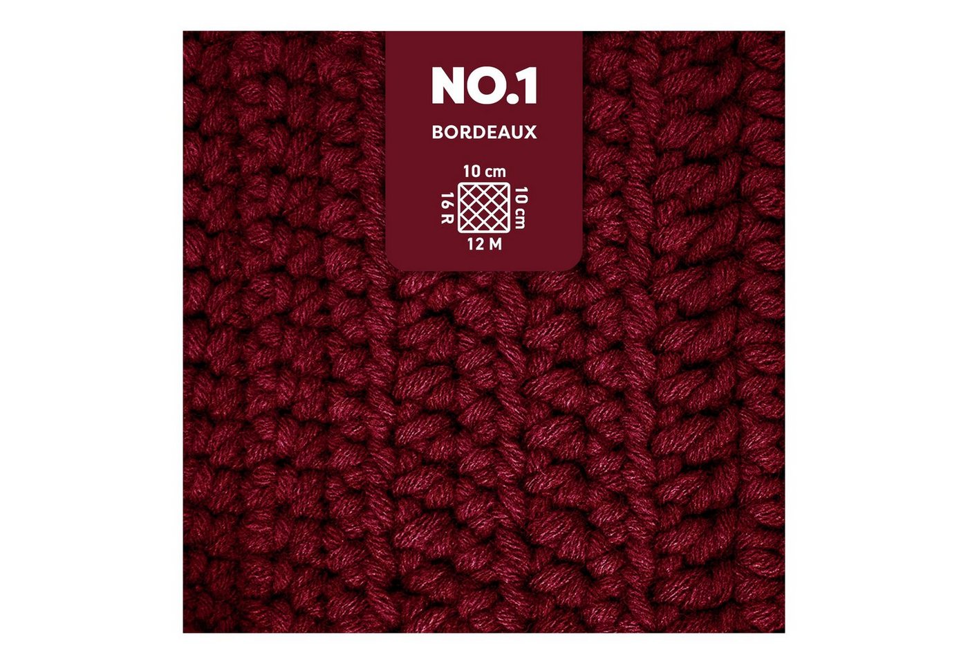Thumbnail - myboshi No.1 Wolle, Mützenwolle Häkelwolle, 55 m (No.1 Wolle Original Schnellstrickwolle), Uni