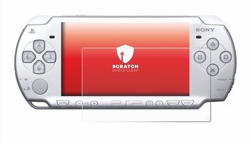 upscreen Schutzfolie für Sony PSP 2004, Displayschutzfolie, Folie klar Anti-Scratch Anti-Fingerprint