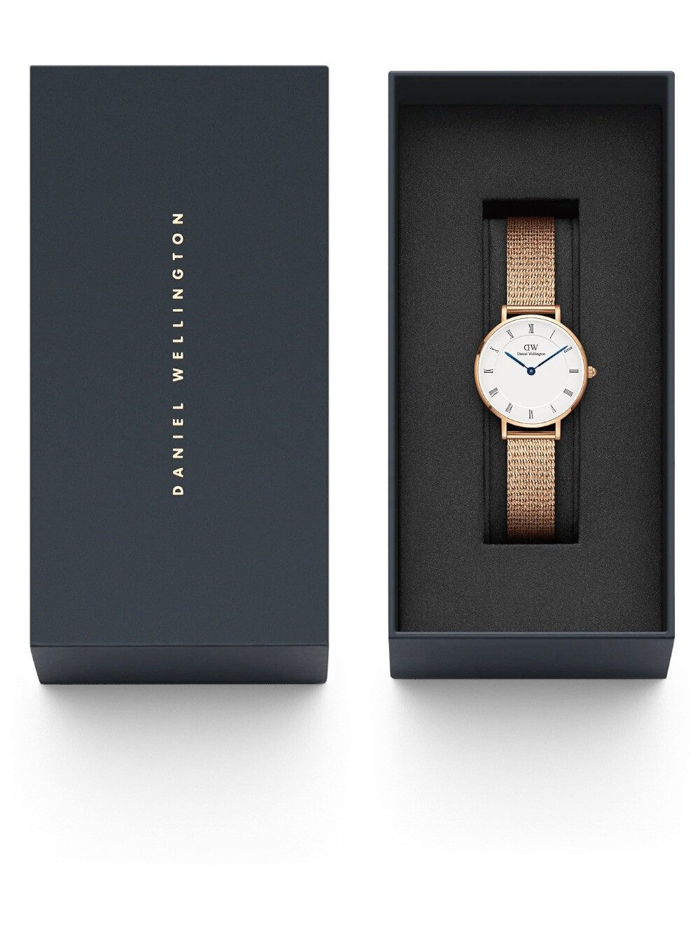 Daniel Wellington Quarzuhr Daniel Wellington DW00100681 Damenuhr Petite Roman 28mm 3ATM Daniel Wellington DW00100681 Damenuhr Petite Roman 28mm 3ATM