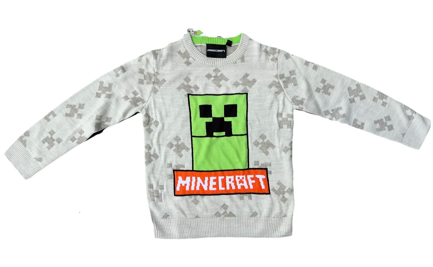 Minecraft Strickpullover MINECRAFT Kinder Pullover Pulli für