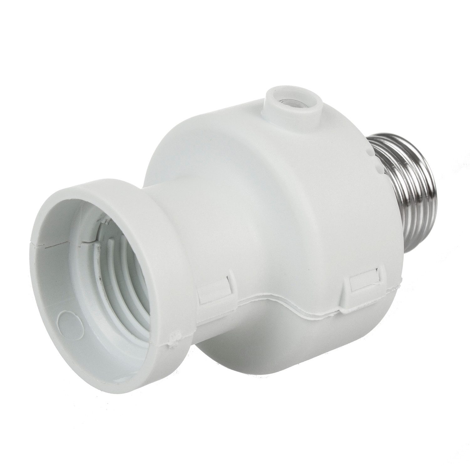 Maclean Lampenfassung MCE21 E27 Lampenfassung mit Dämmerungssensor & Timer 100W, (4-St), Automatische Lichtsteuerung für Flur, Keller und Garage