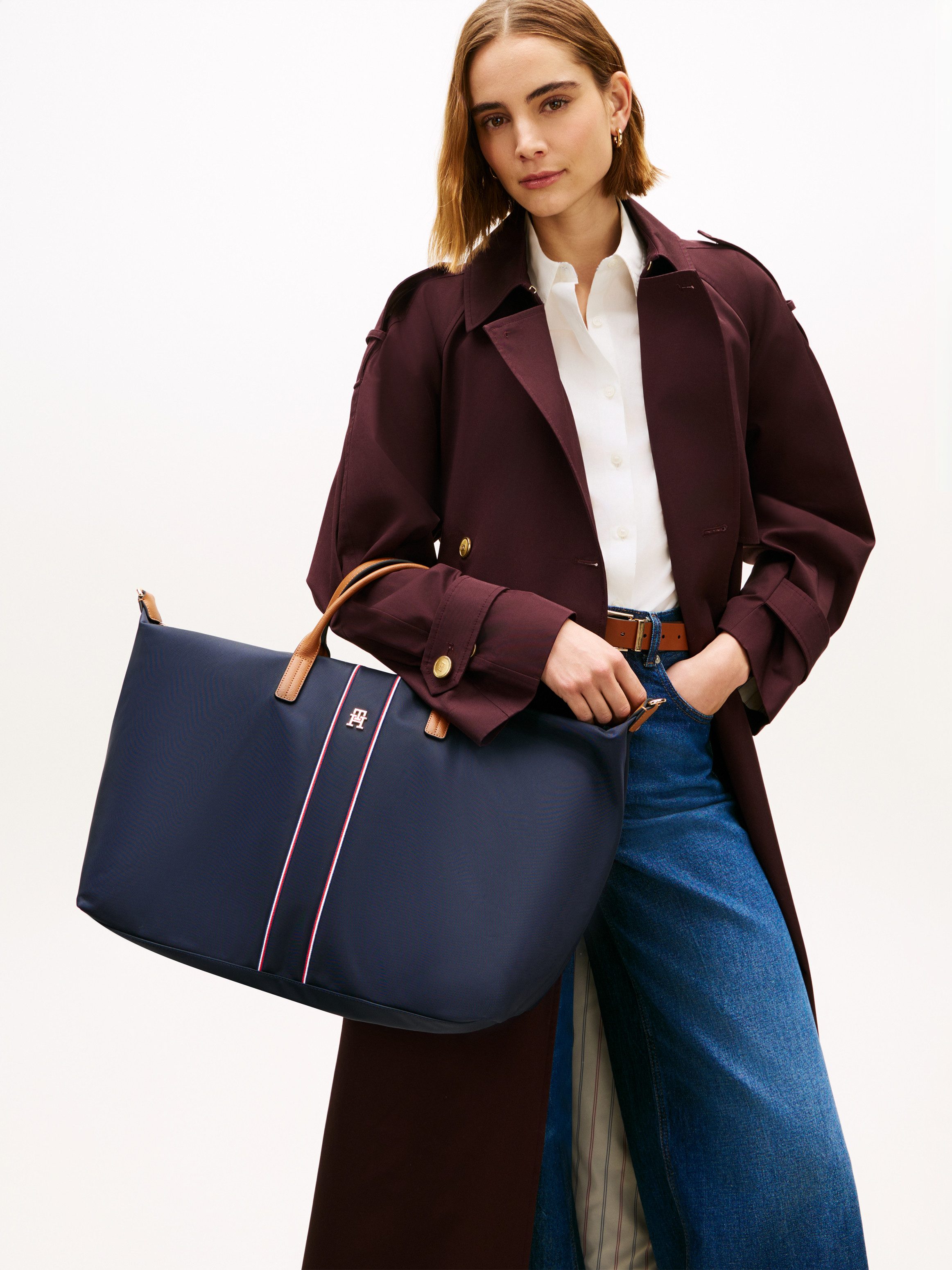 Tommy Hilfiger Weekender POPETTE WEEKENDER CORP, Unisex Reisetasche, Urlaub günstig online kaufen