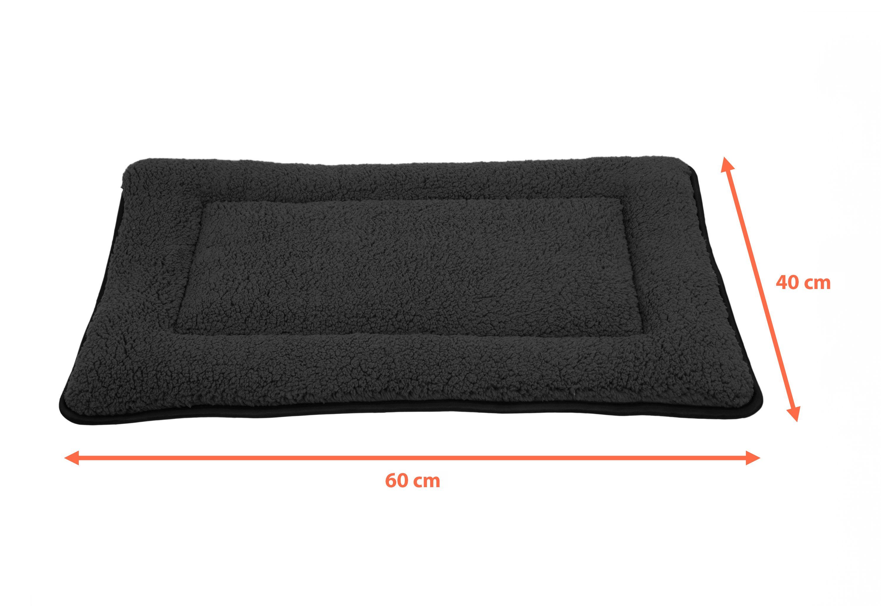 Spetebo Hundematte Plüsch Haustiermatte waschbar 60 günstig online kaufen