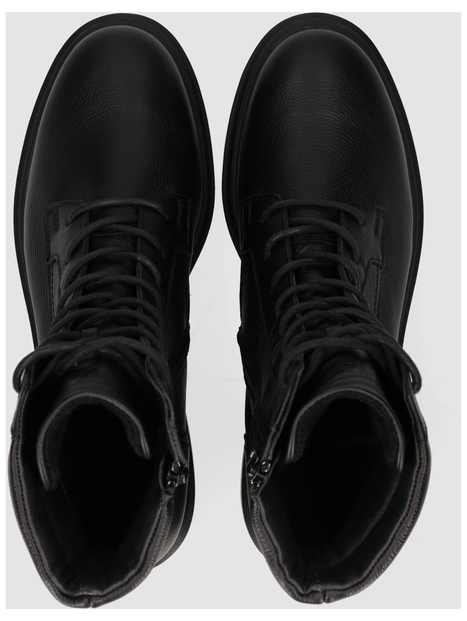 Paul Green Paul Green Stiefelette Glattleder Schnürstiefelette