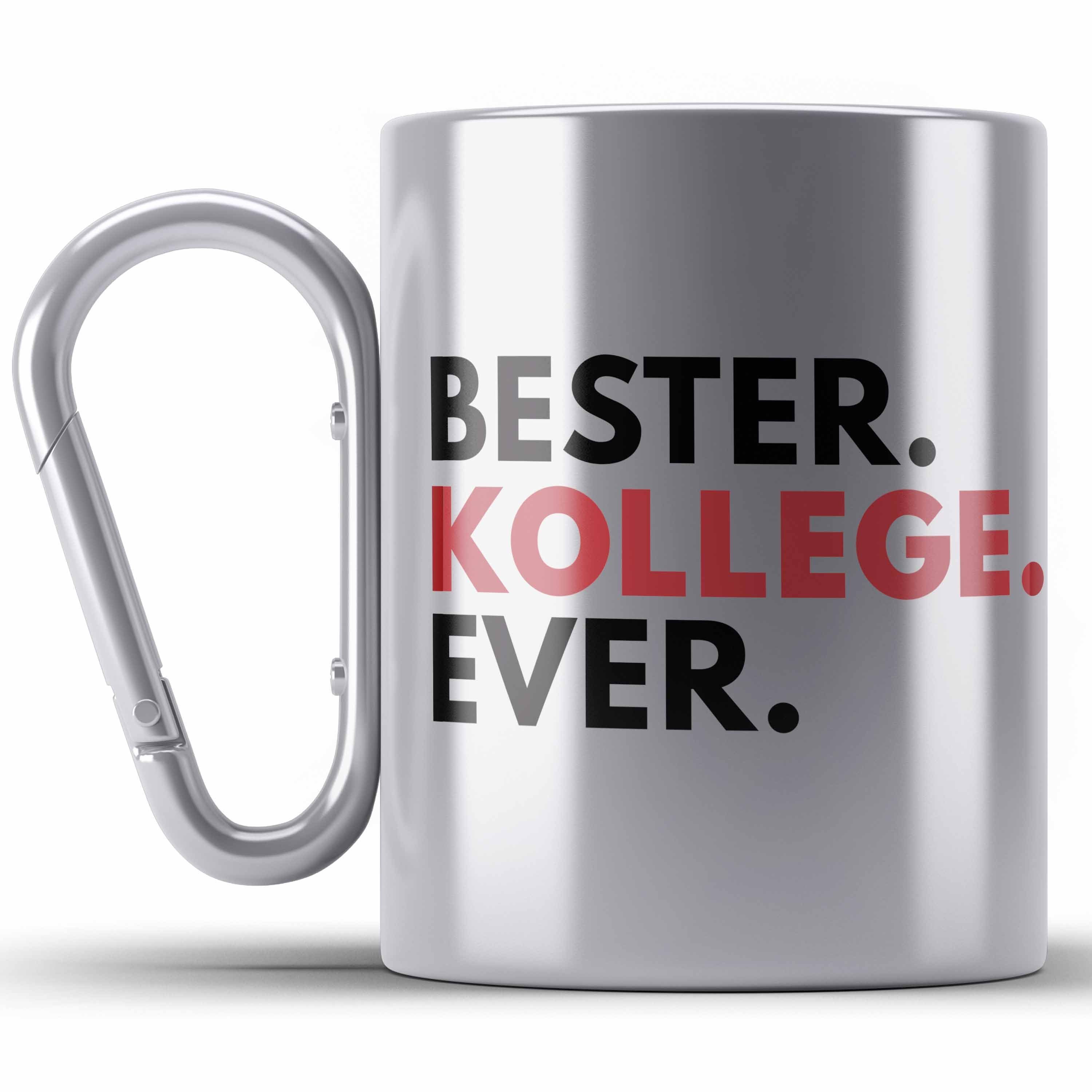 Bester Abschied Trendation Silber Ever Kollege Geschenk Edelstahl Tasse Lieblingskollege Thermotasse