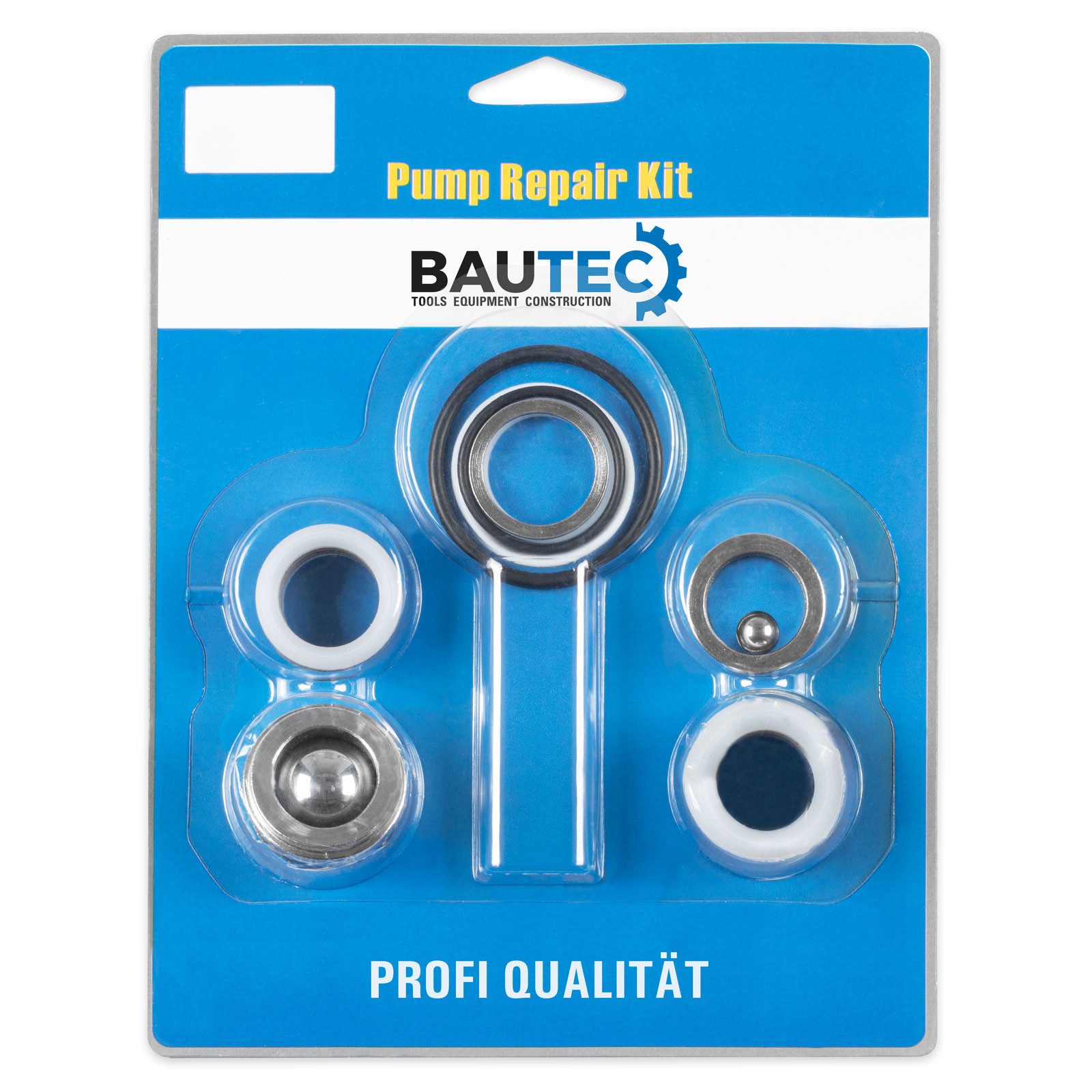 BAUTEC Farbsprühgerät Pump Repair Kit passend für Airless-Farbsprühgerät 384 (Kolbenpumpe), (Komplett-Set)