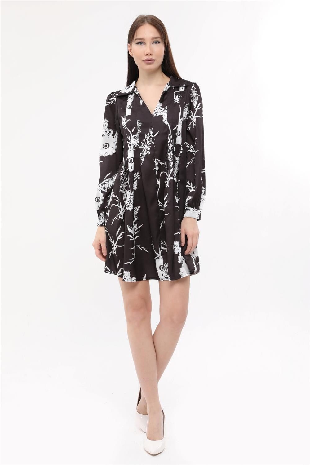 HomeStore Minikleid Gemustertes Kleid