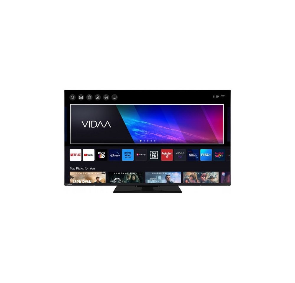 Toshiba 55UV3463DA LCD-LED Fernseher (55 Zoll, Ultra HD, WLAN integriert, Dolby Vision & HDR10) schwarz ! RABATT: 19.16% Toshiba 55UV3463DA LCD-LED Fernseher (55 Zoll, Ultra HD, WLAN integriert, Dolby Vision & HDR10) schwarz ! RABATT: 19.16%