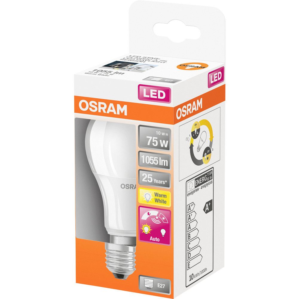 Osram LED-Leuchtmittel OSRAM HOMELIGHTING 4058075428287 LED EEK F (A - G) E27 Kolbenform 10 W