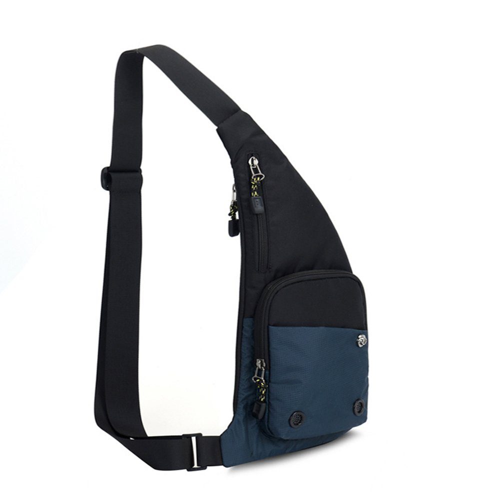 VIVIHEYDAY Damen-Brustbeutel (mit Bag Mehrere Wasserdicht Sling Blau Taschen), Schultertaschen, Umhängetasche Brusttasche,