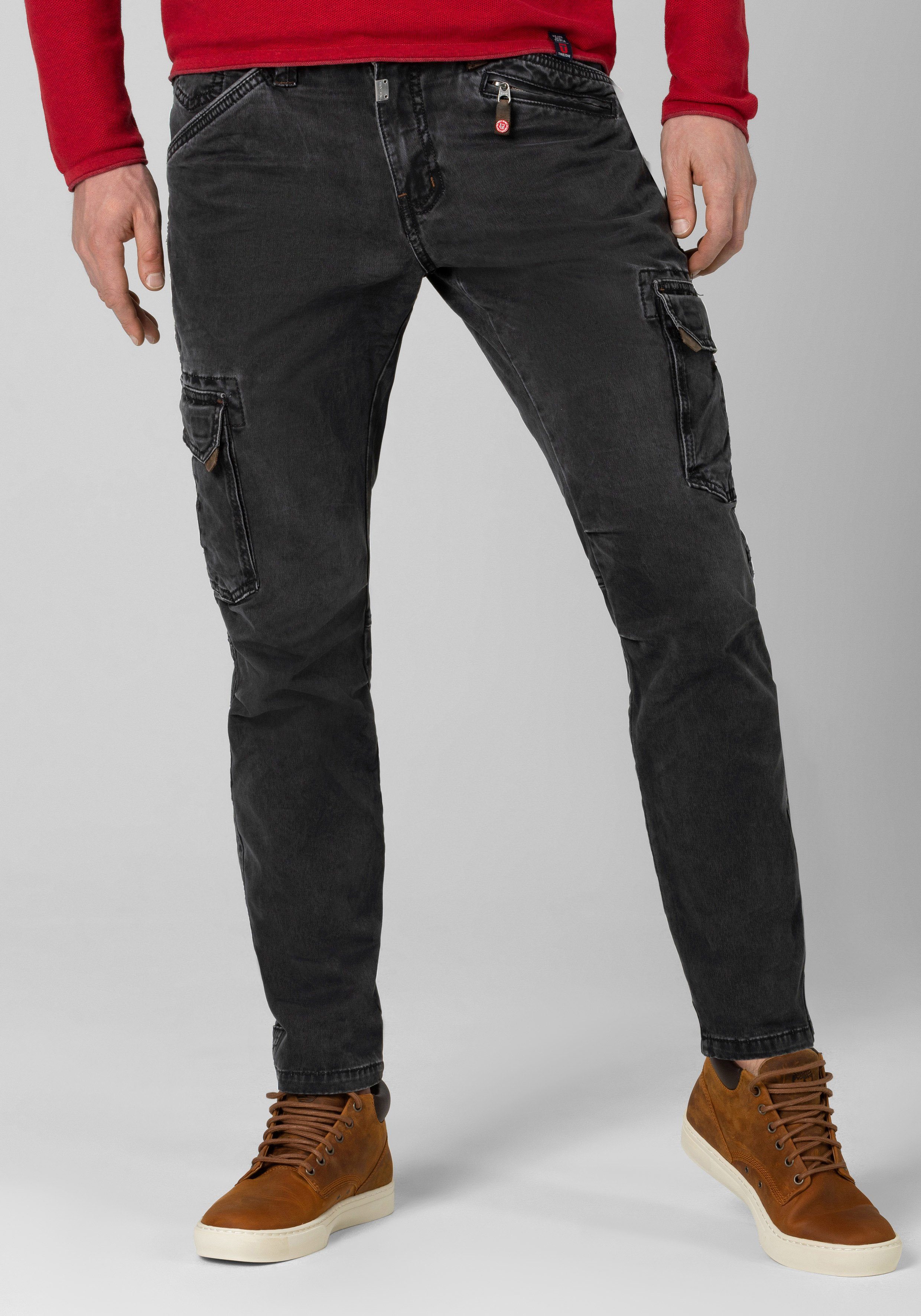 schwarz TIMEZONE Regular BenTZ Cargohose