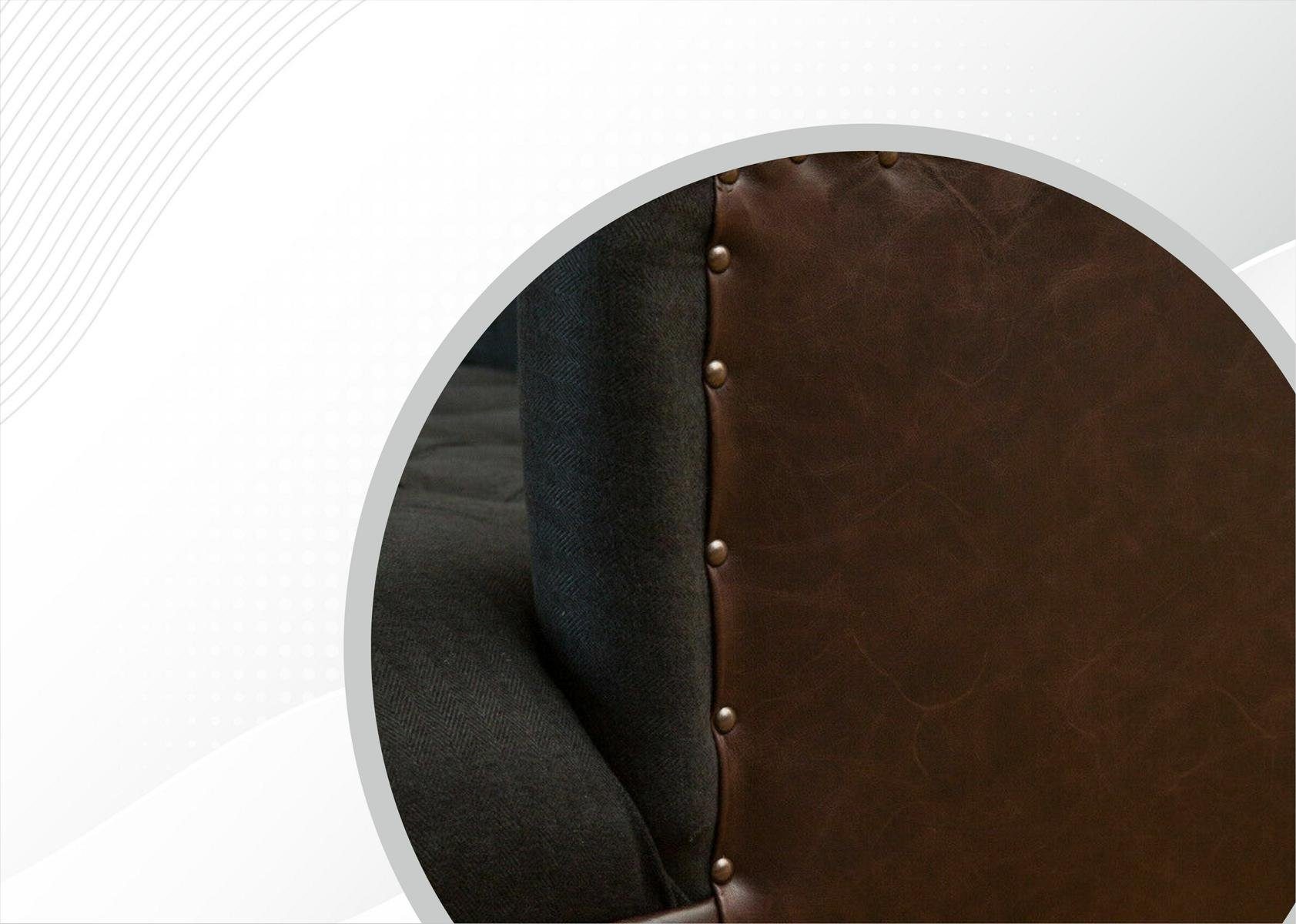 Couch JVmoebel Sitzer Chesterfield Sofa Knöpfen. mit Rückenlehne cm, 190 3 Chesterfield-Sofa, Die Design