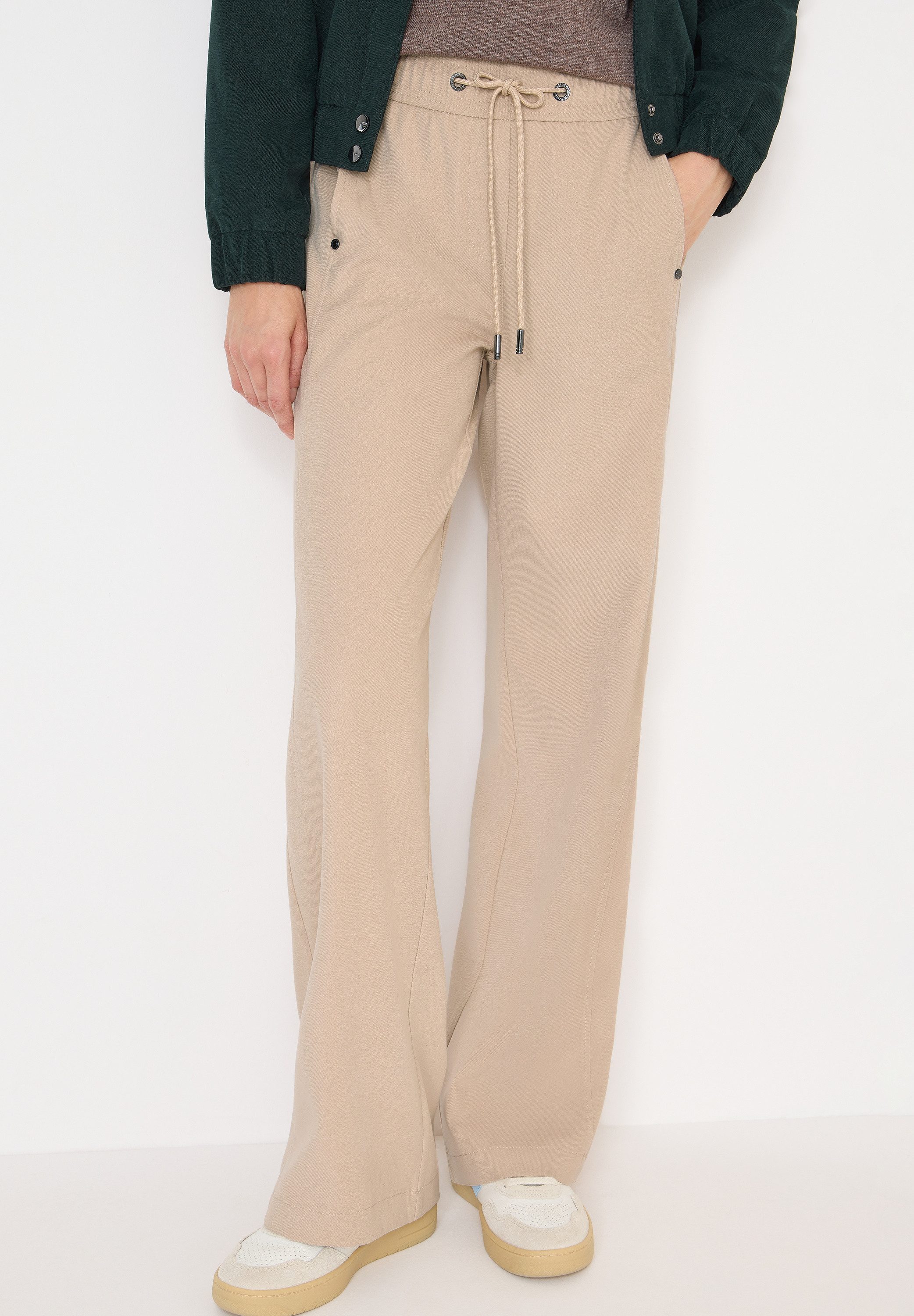 CECIL Schlupfhose Wide Leg Twill Hose