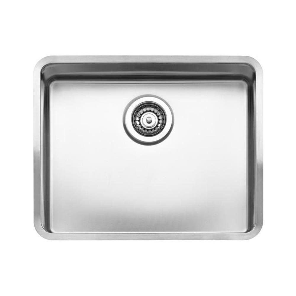 REGINOX Edelstahlspüle Clean & Care Kansas 50x40 CC Edelstahl (304) ohne Überlauf, 54/44 cm