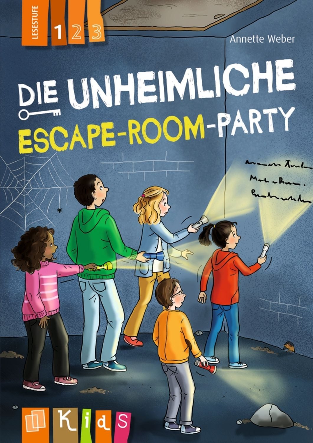 Die unheimliche Escape-Room-Party – Lesestufe 1 / Annette Weber