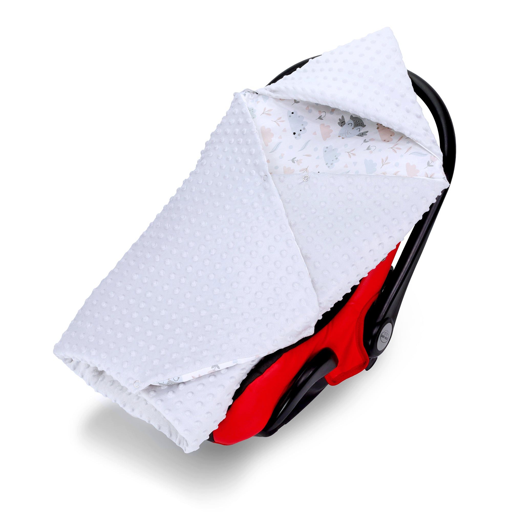 Einschlagdecke Einschlagdecke Babyschale Decke Kinderwagen 90x90cm - universal baby, Totsy Baby