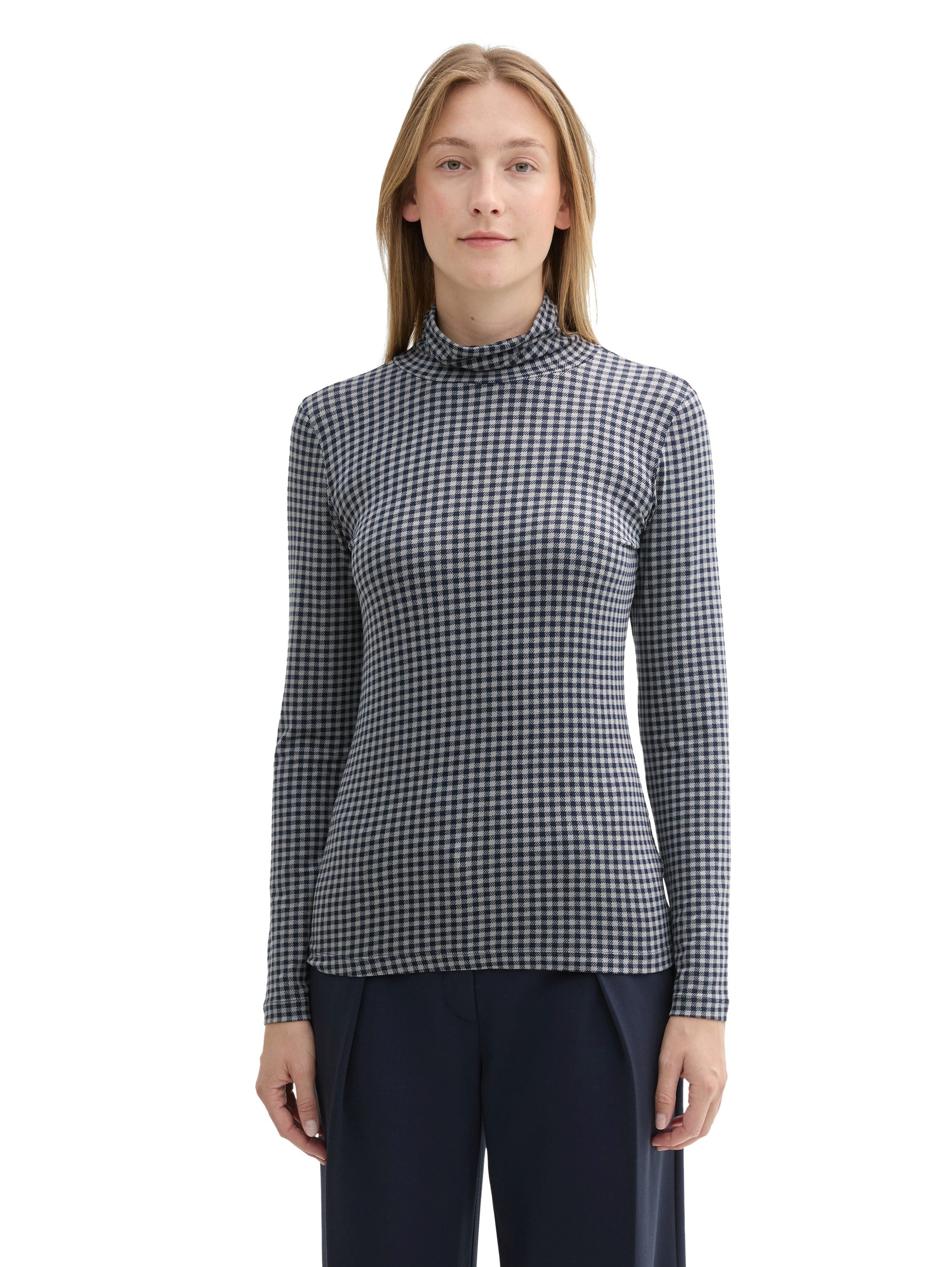 TOM TAILOR Rollkragenshirt mit LENZING™ ECOVERO™ günstig online kaufen