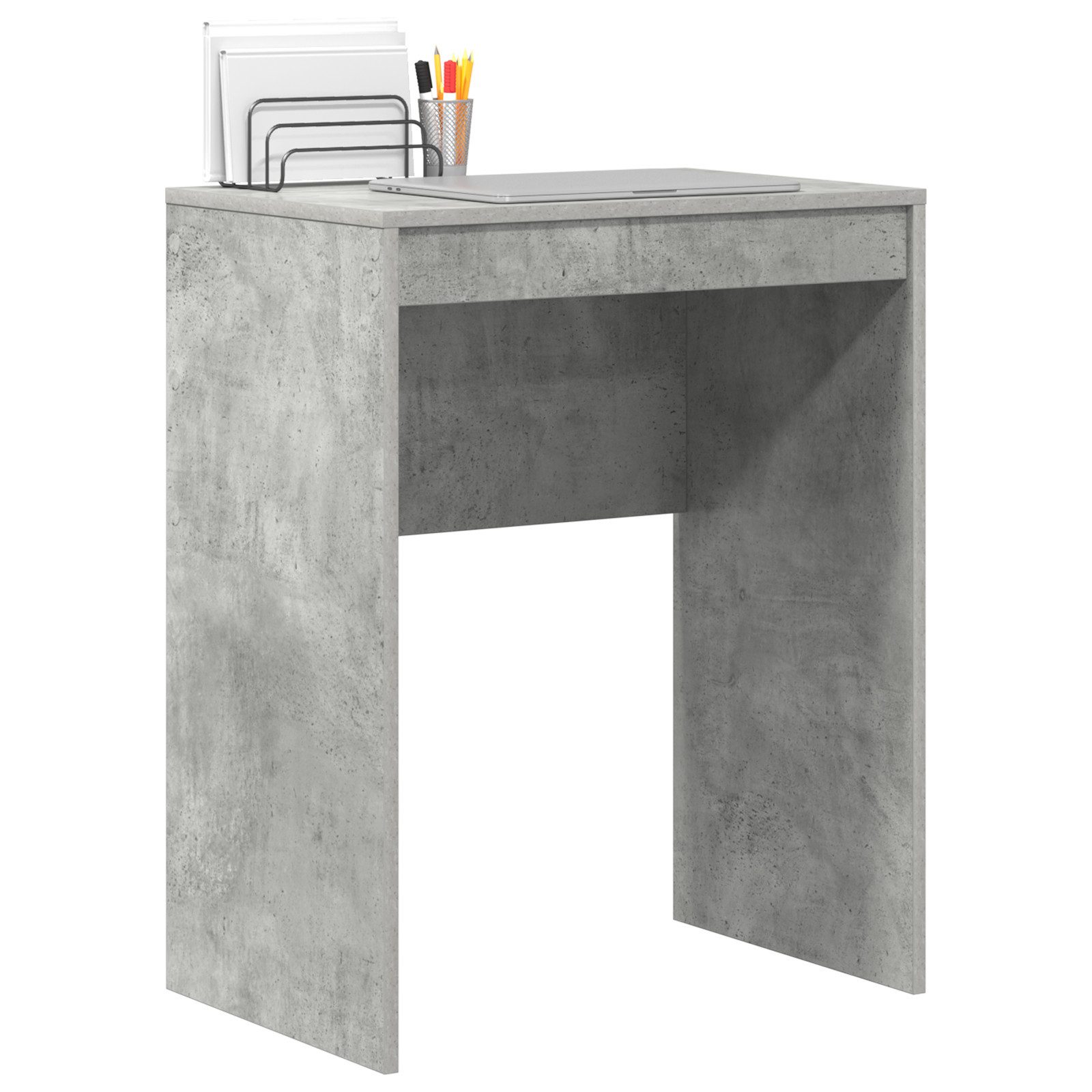 vidaXL Schreibtisch Schreibtisch Beton grau Spanplatte günstig online kaufen