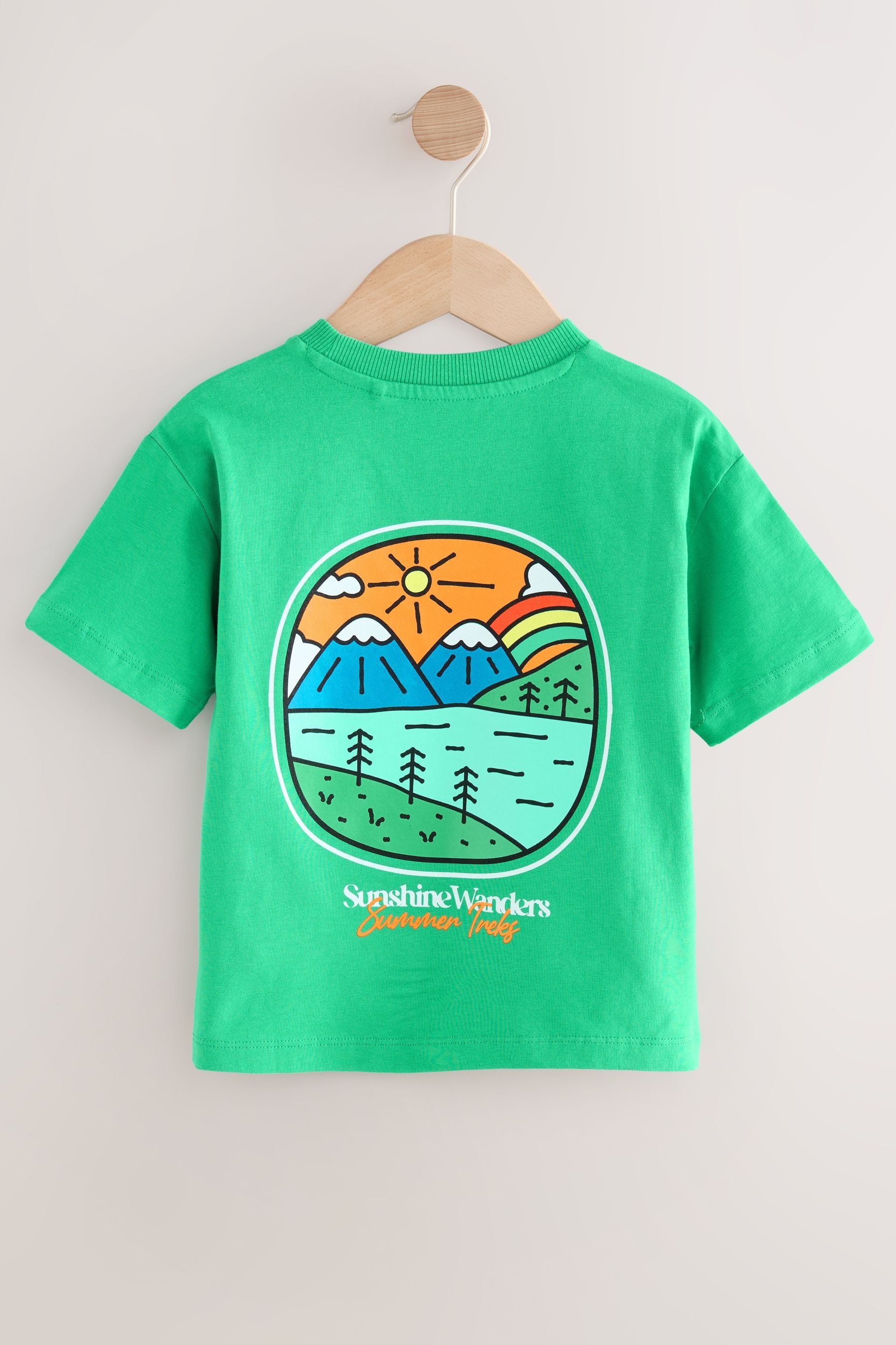 Next T-Shirt T-Shirt mit Rückenmotiv aus günstig online kaufen