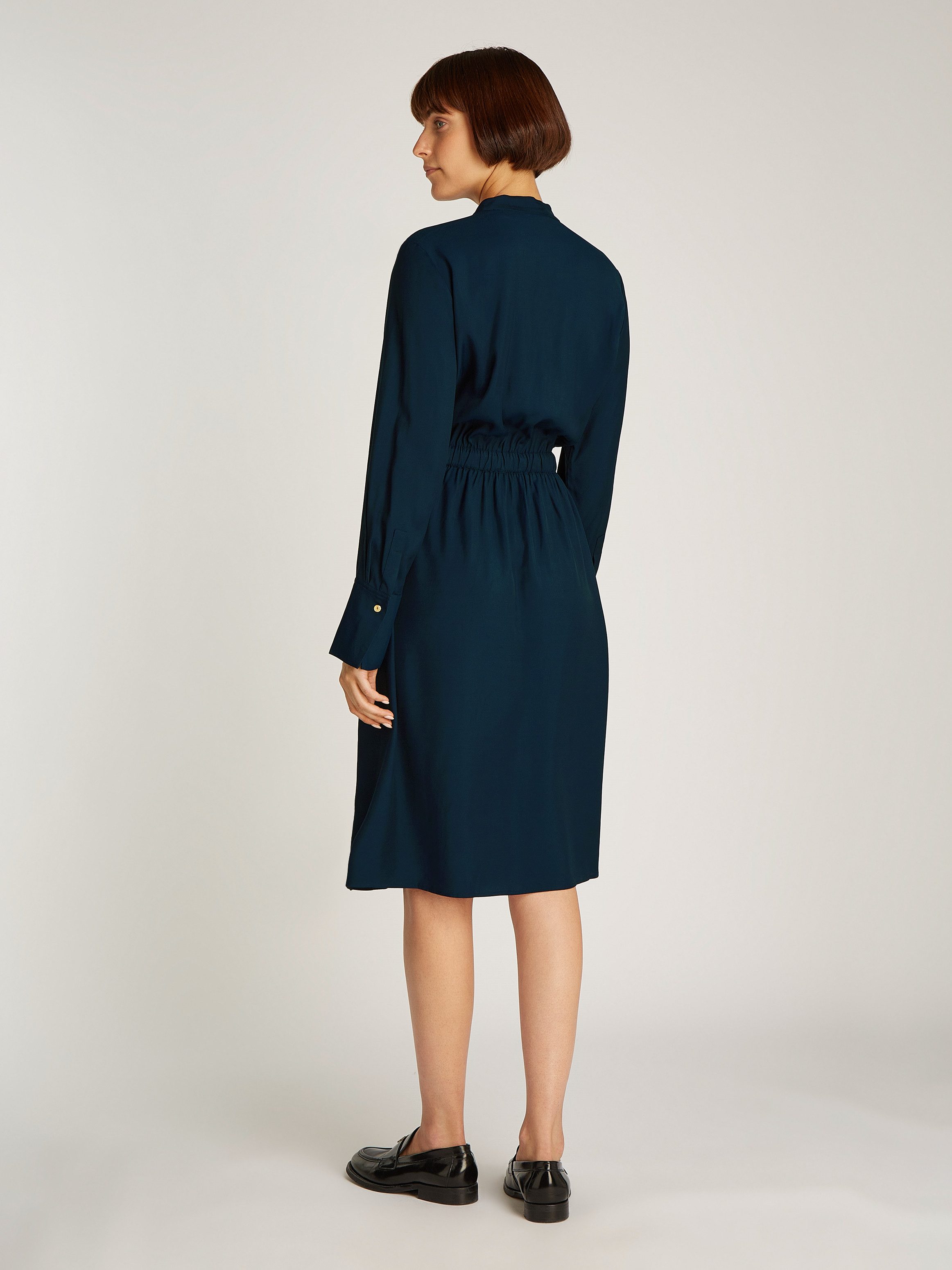 Tommy Hilfiger Blusenkleid SOFT VIS COLARLESS günstig online kaufen