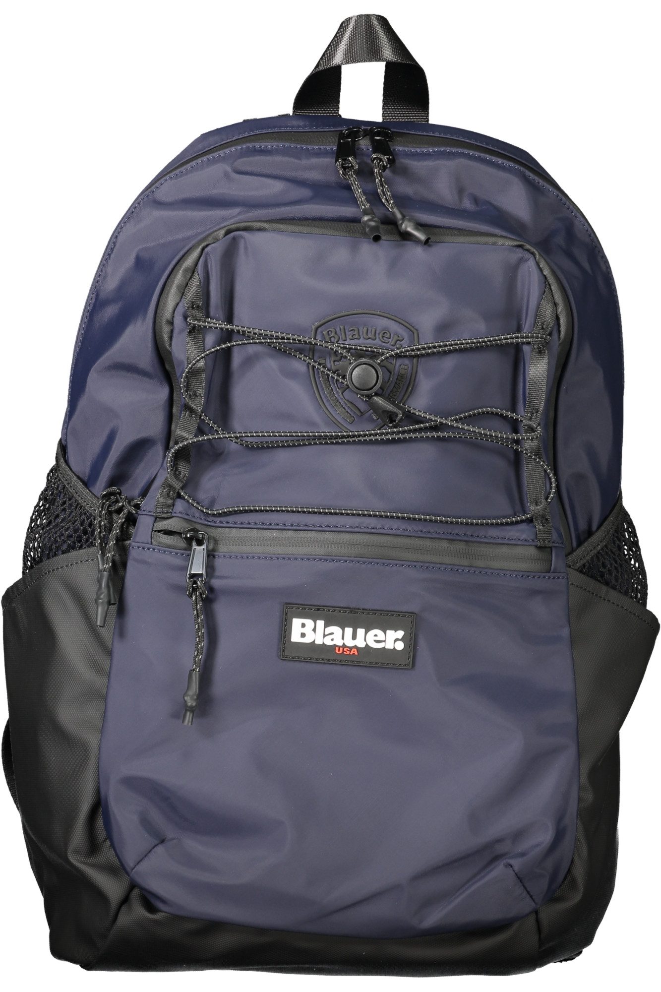 Blauer Rucksack, Moderner Herrenrucksack in Blau mit Laptop- und Dokumentenfach