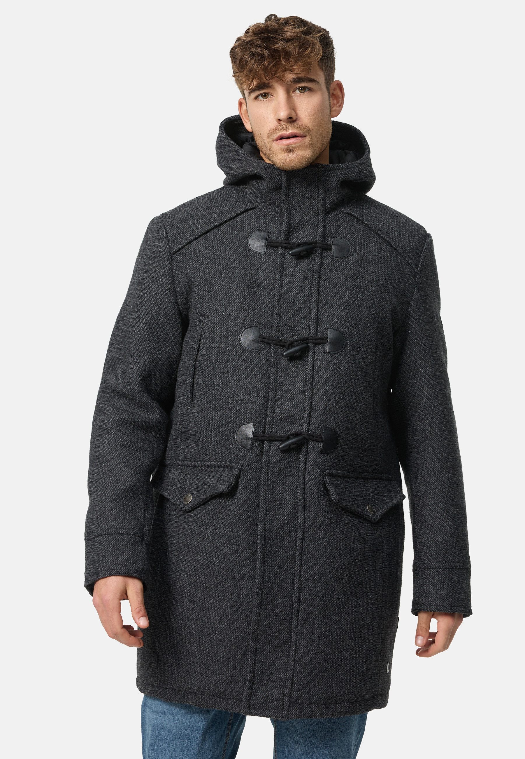 Indicode Dufflecoat Herren Liam Mantel Winter Herrenmantel günstig online kaufen