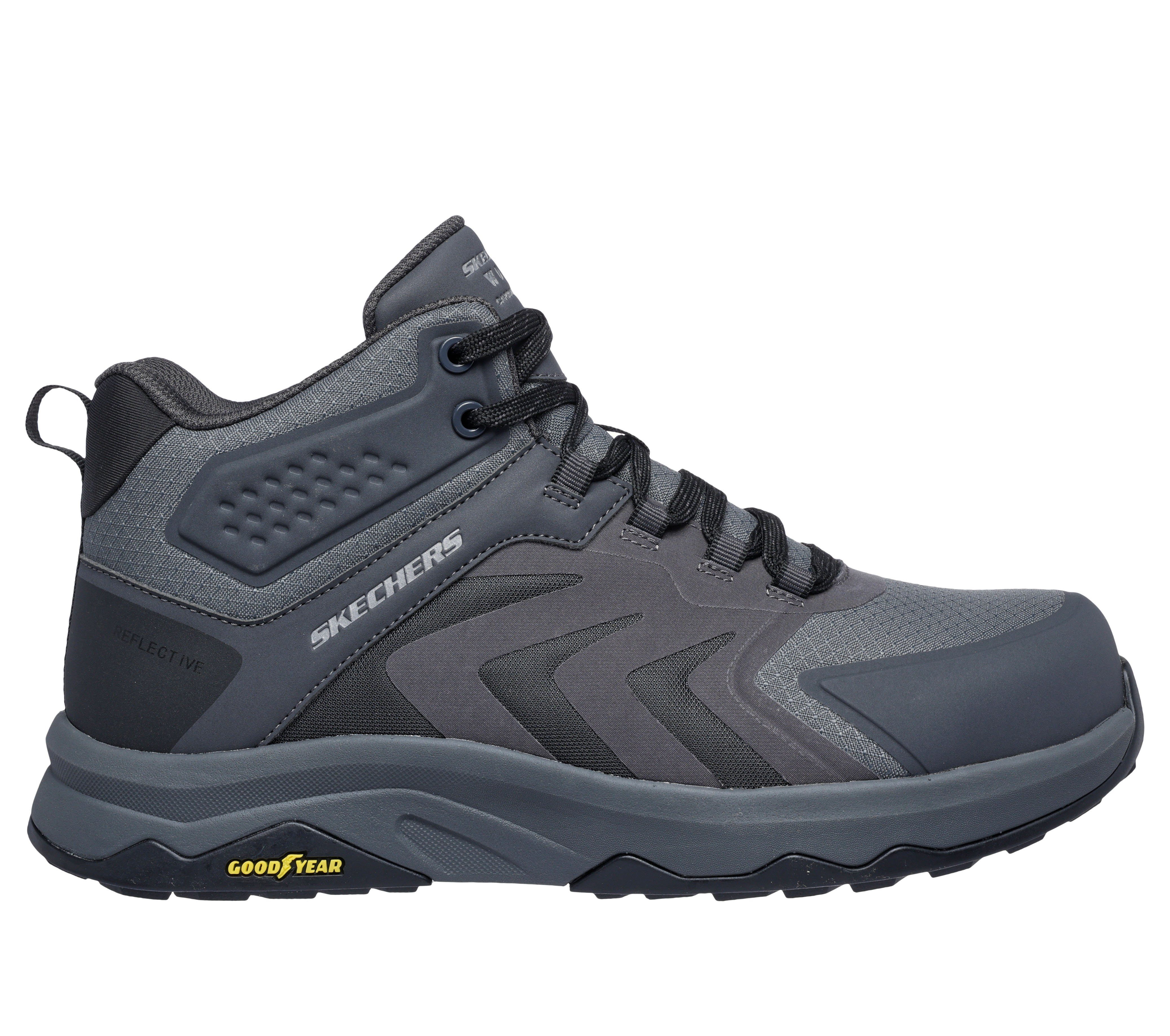Skechers SPEED-FLEX TREKKER-NORDOWN Herren Arbeitsschuhe S3S Sicherheitsschuh Carbon Nano Toe EN ISO 20345:2022+A1:2024 S3S SR + ESD – Bild 2 von 5