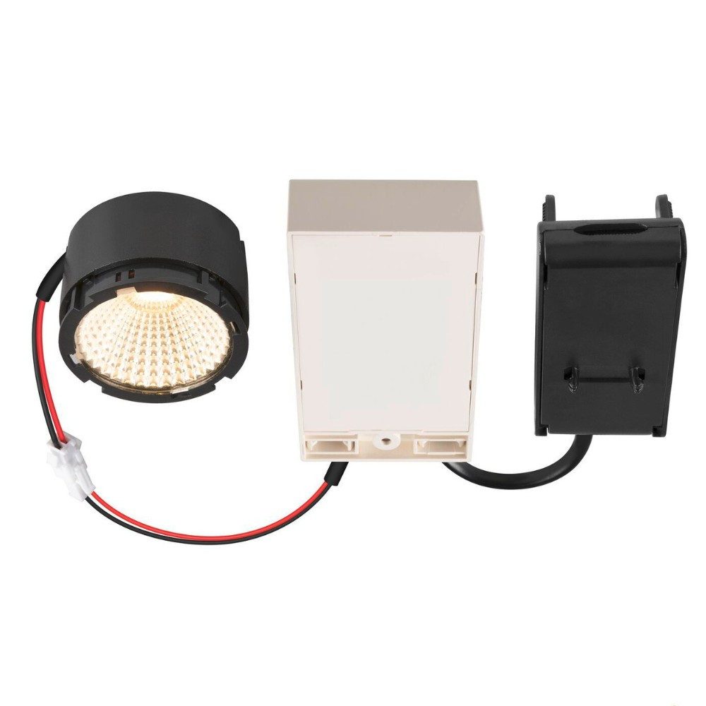 SLV Einbauleuchte LED Deckeneinbauleuchte New Tria in Schwarz 8,6W 540lm 2500-4000K, LED