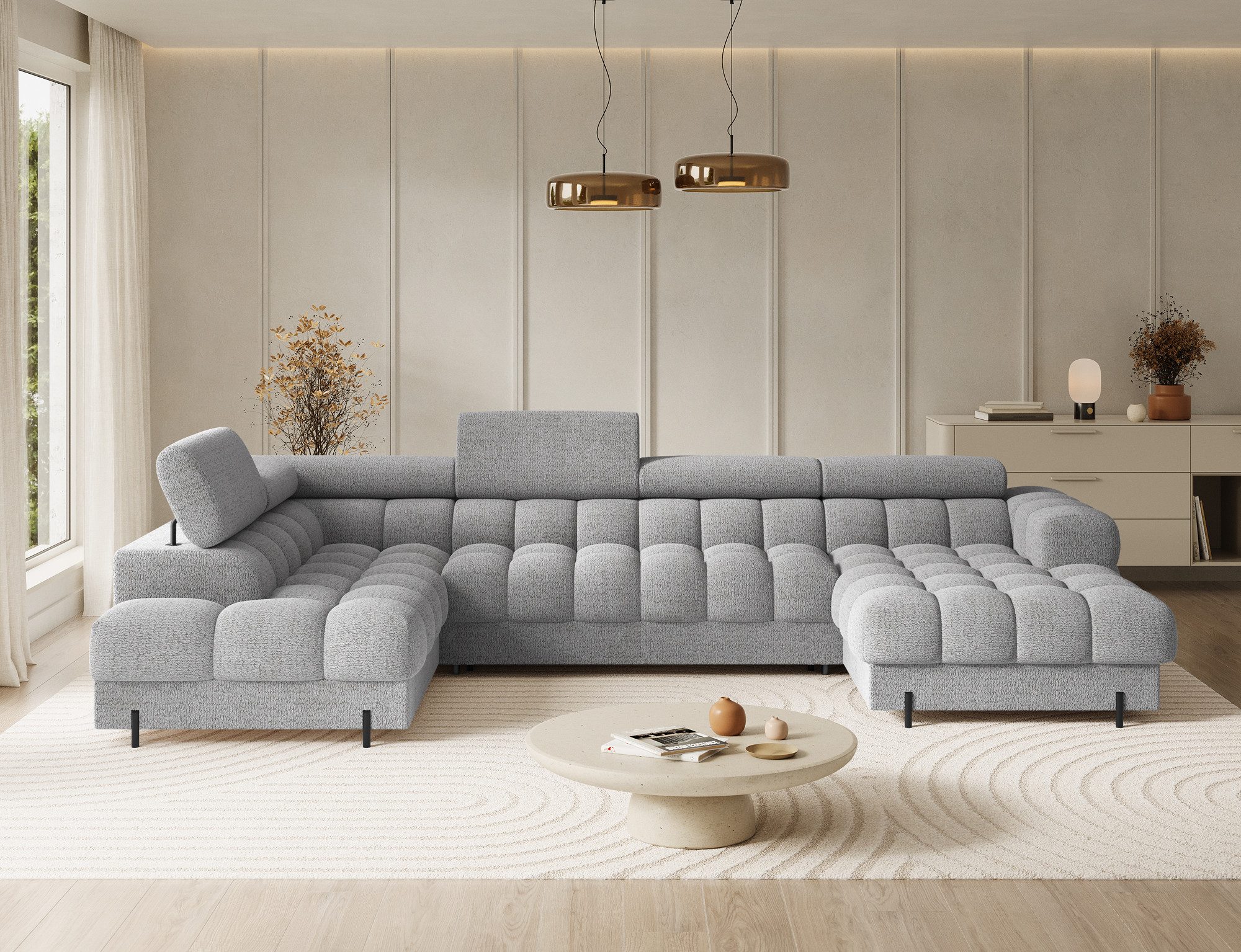 Lukas Möbel Wohnlandschaft Deisgner XXL-Sofa in günstig online kaufen