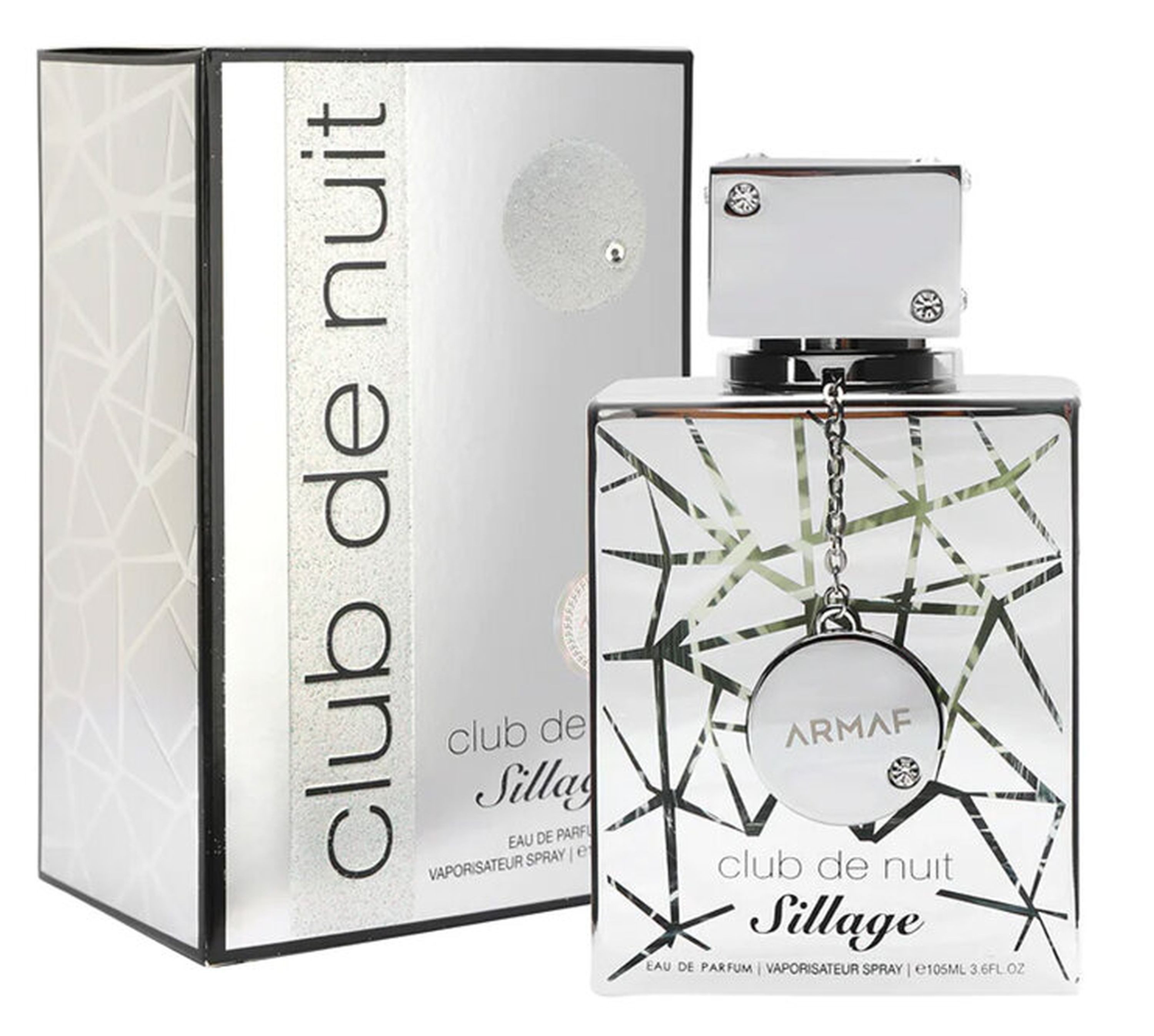 armaf Duft-Set Club de Nuit Sillage Eau de Parfum (EDP) Damen Herren Spray, Frisch-zitrischer Duft mit Bergamotte, Veilchen und Moschus