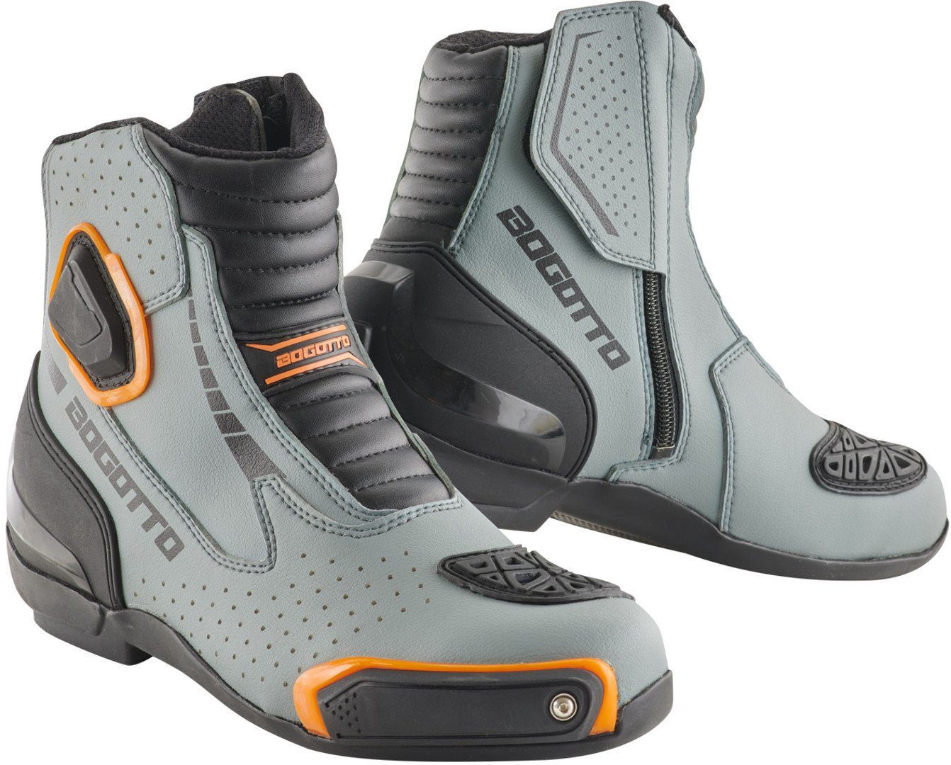 Bogotto Cartagena perforierte Motorrad Stiefel Motorradstiefel perforiert