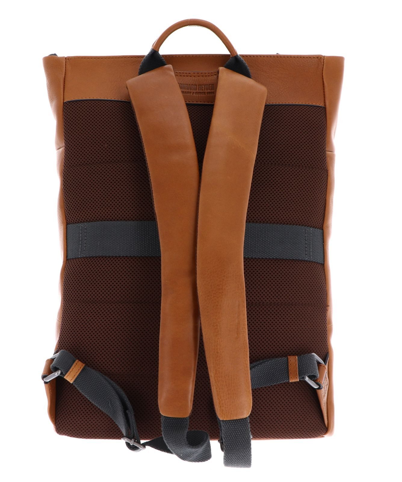 Leonhard Heyden Rucksack RV-Rucksack 7080 (Set, 2-tlg), aus echtem Rindsleder