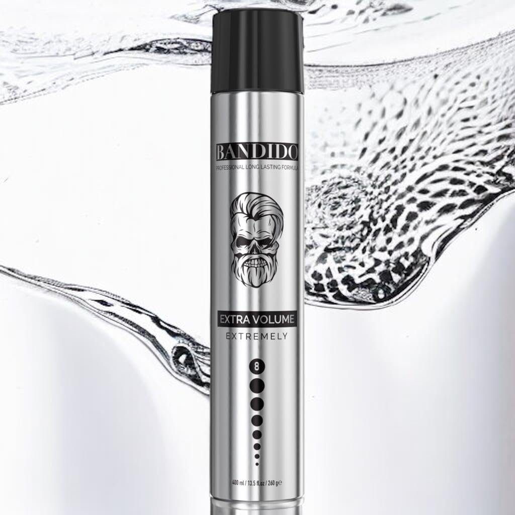Bandido Haarspray Bandido Hair Spray Haarspray Extra Volume Stark 400ml Silver