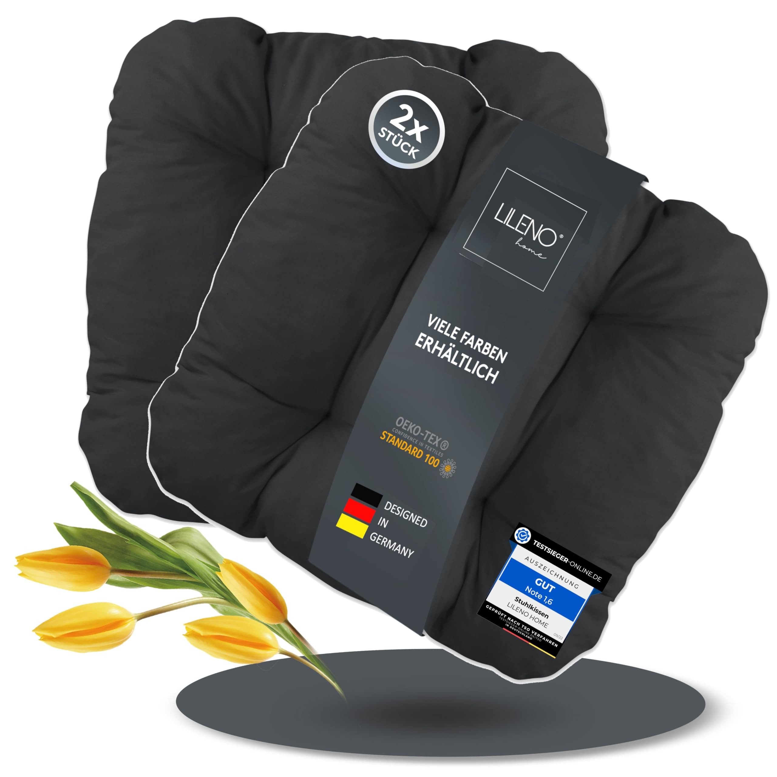 LILENO HOME Stuhlkissen Sitzkissen für Gartenstuhl, günstig online kaufen