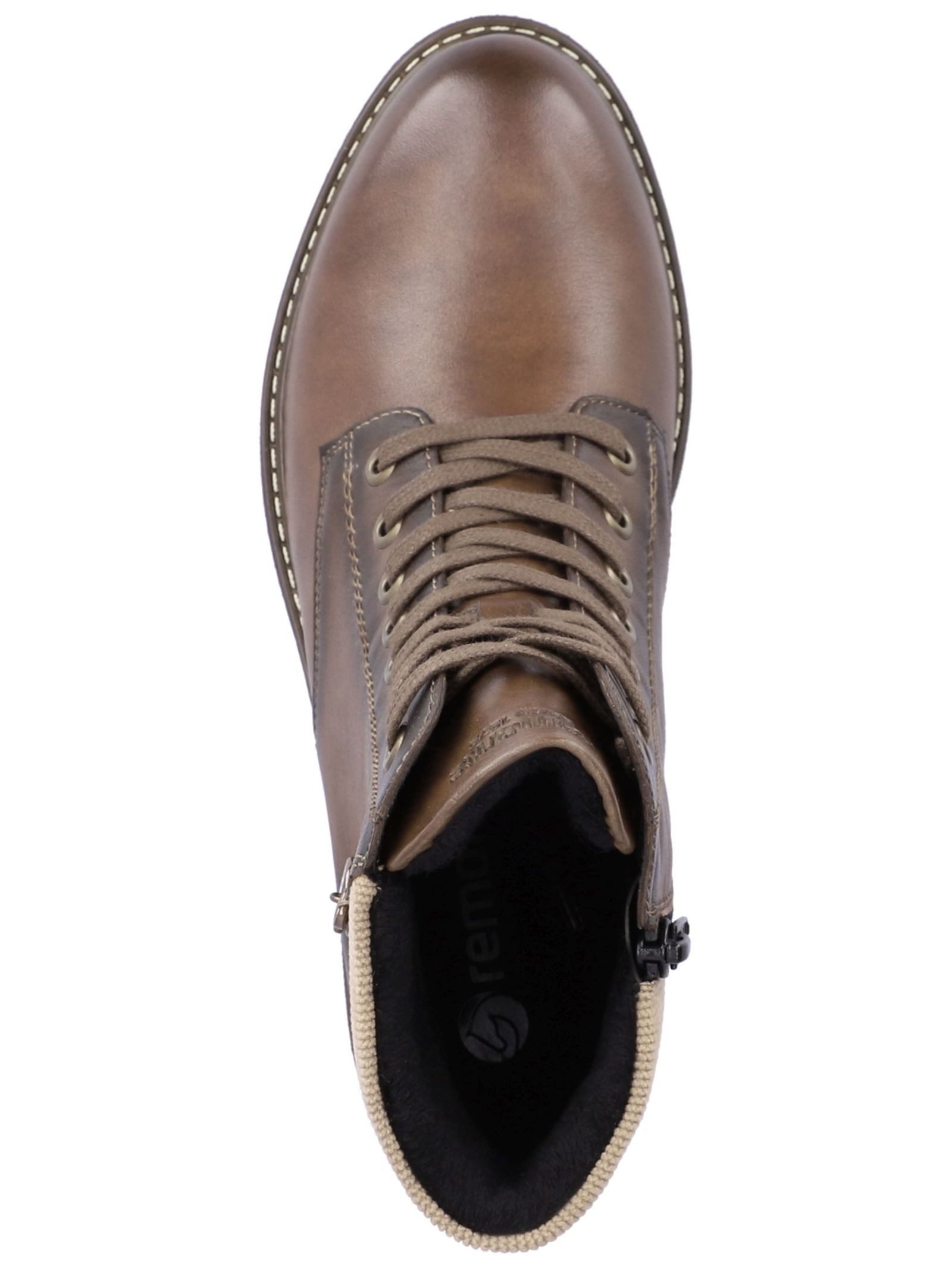 Remonte Remonte Stiefelette Glattleder Schnürstiefelette