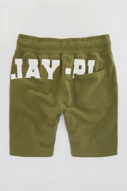 JP1880 Bermudas JAY-PI Sweat-Bermuda. Elastikbund Print hinten