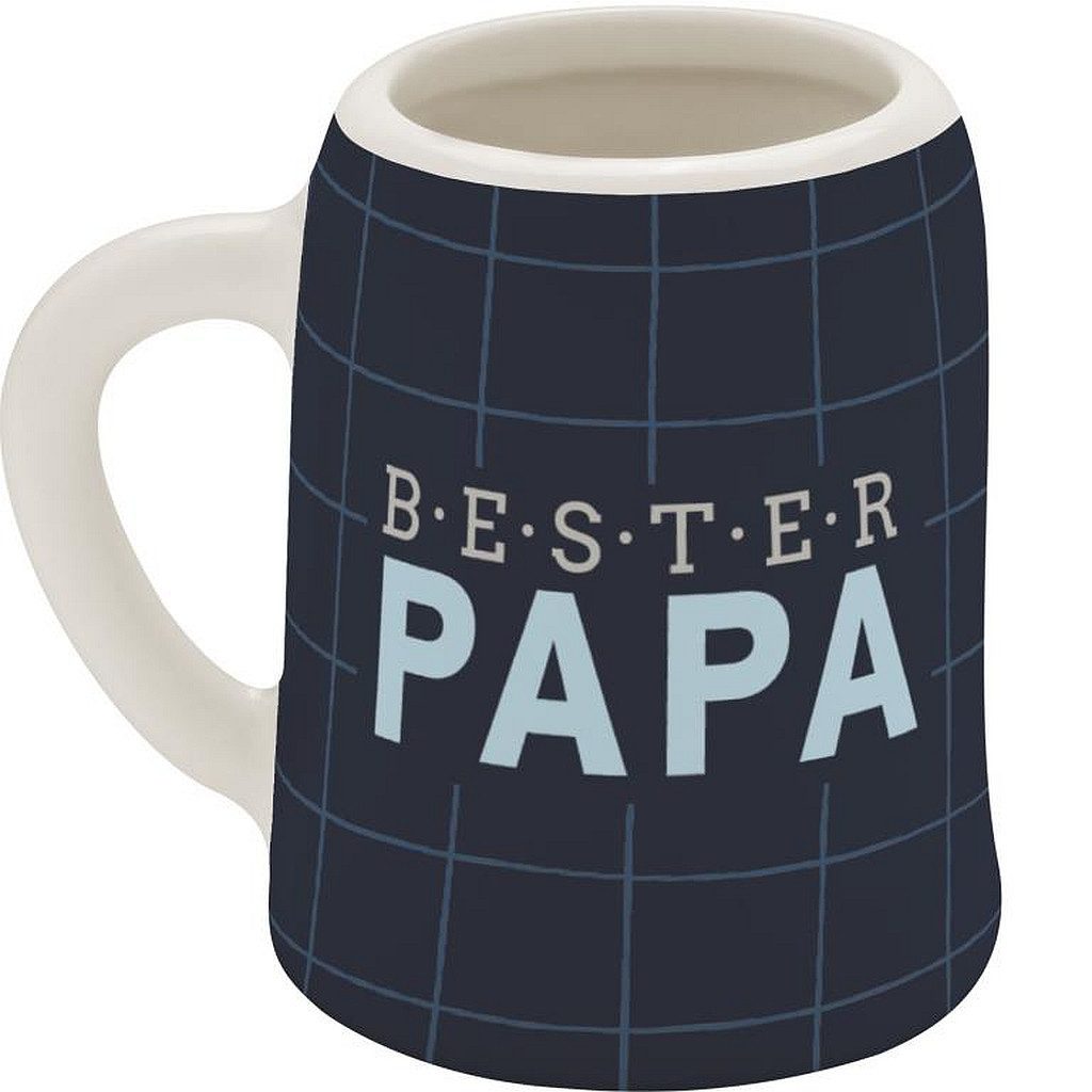 Sheepworld Schnapsglas Schnapskrug Schnapsglas Stamper Keramik Sheepworld PAPA 73840, Material: Keramik