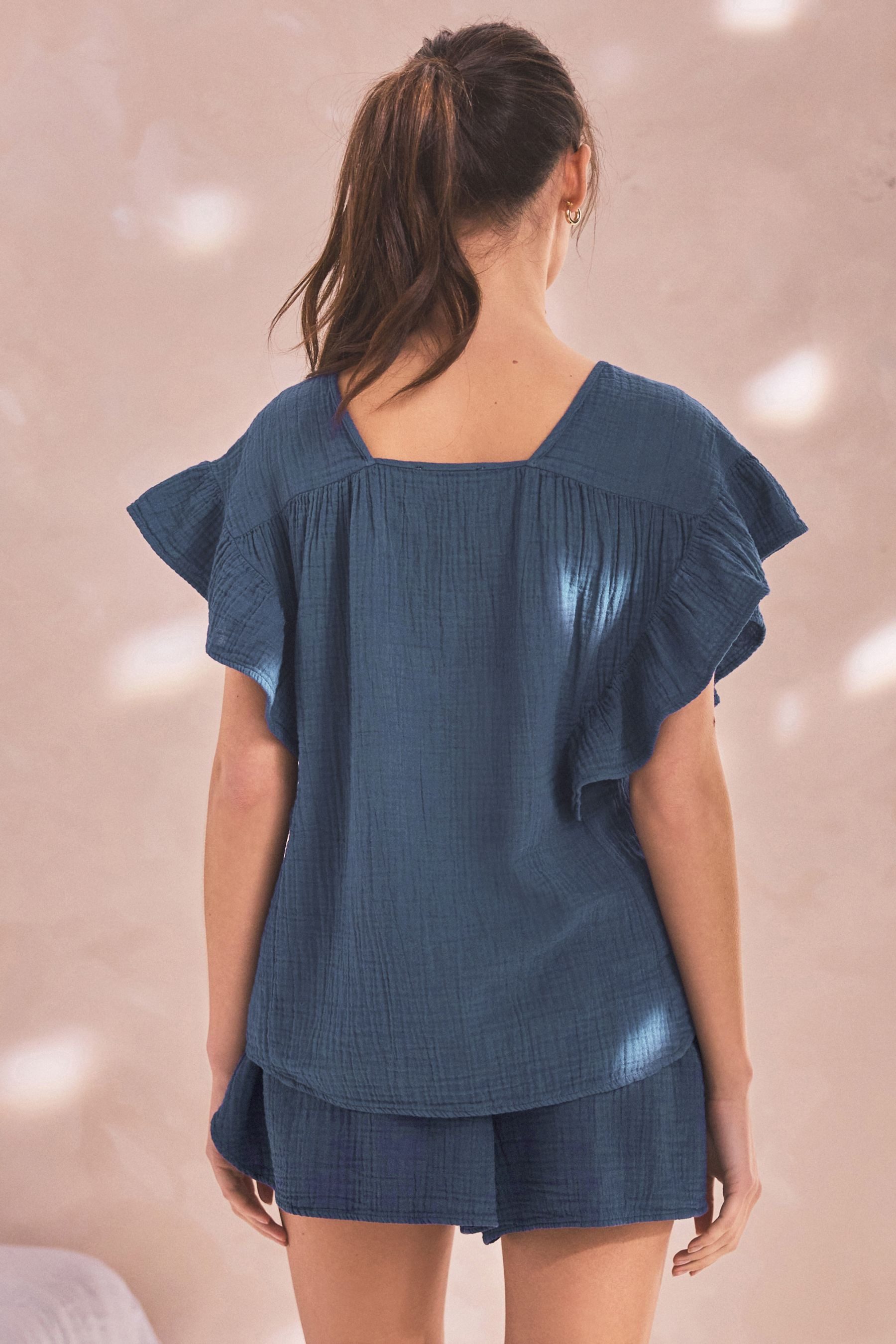 Next Blusentop Oberteil in Knitteroptik mit günstig online kaufen